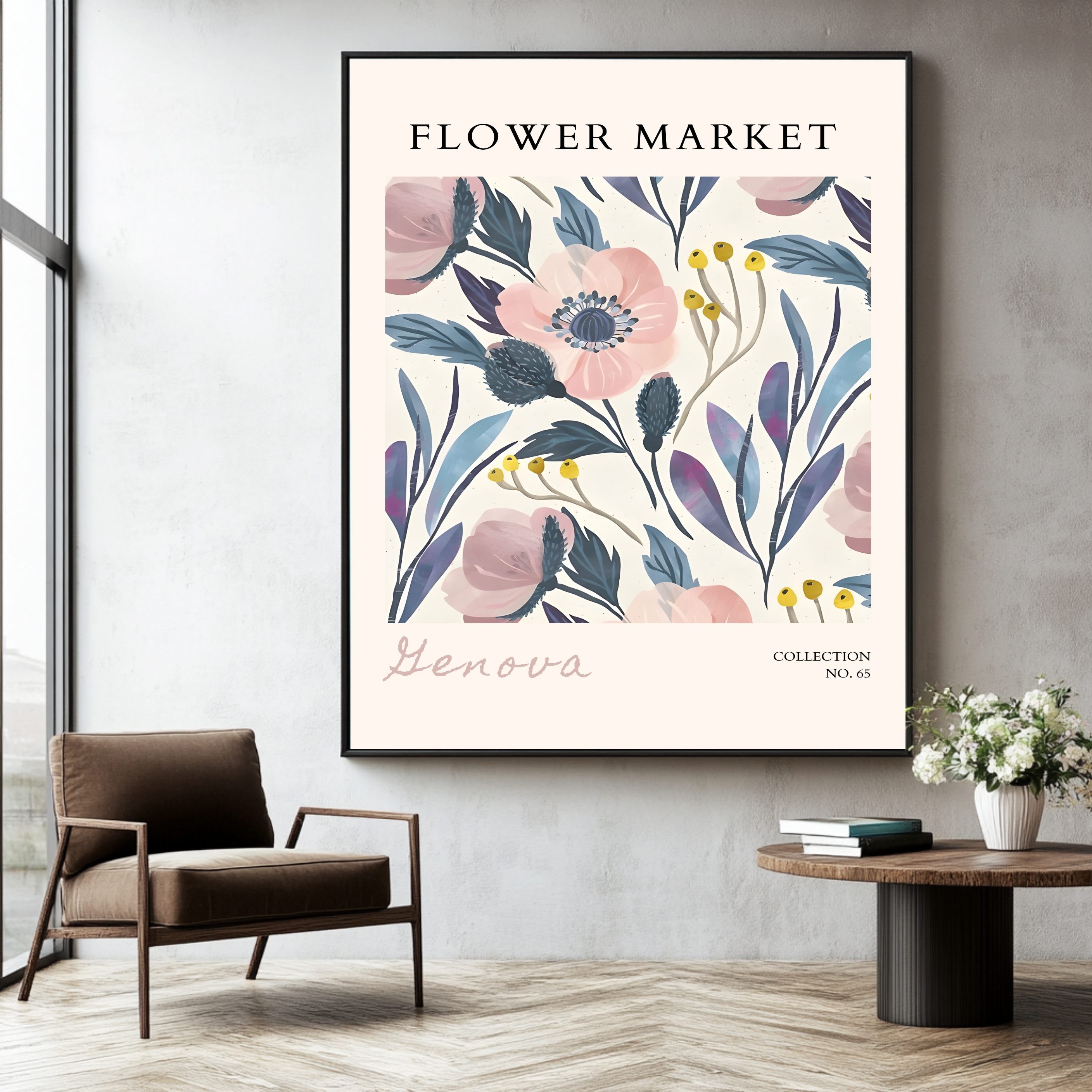 Gênes du marché des fleurs