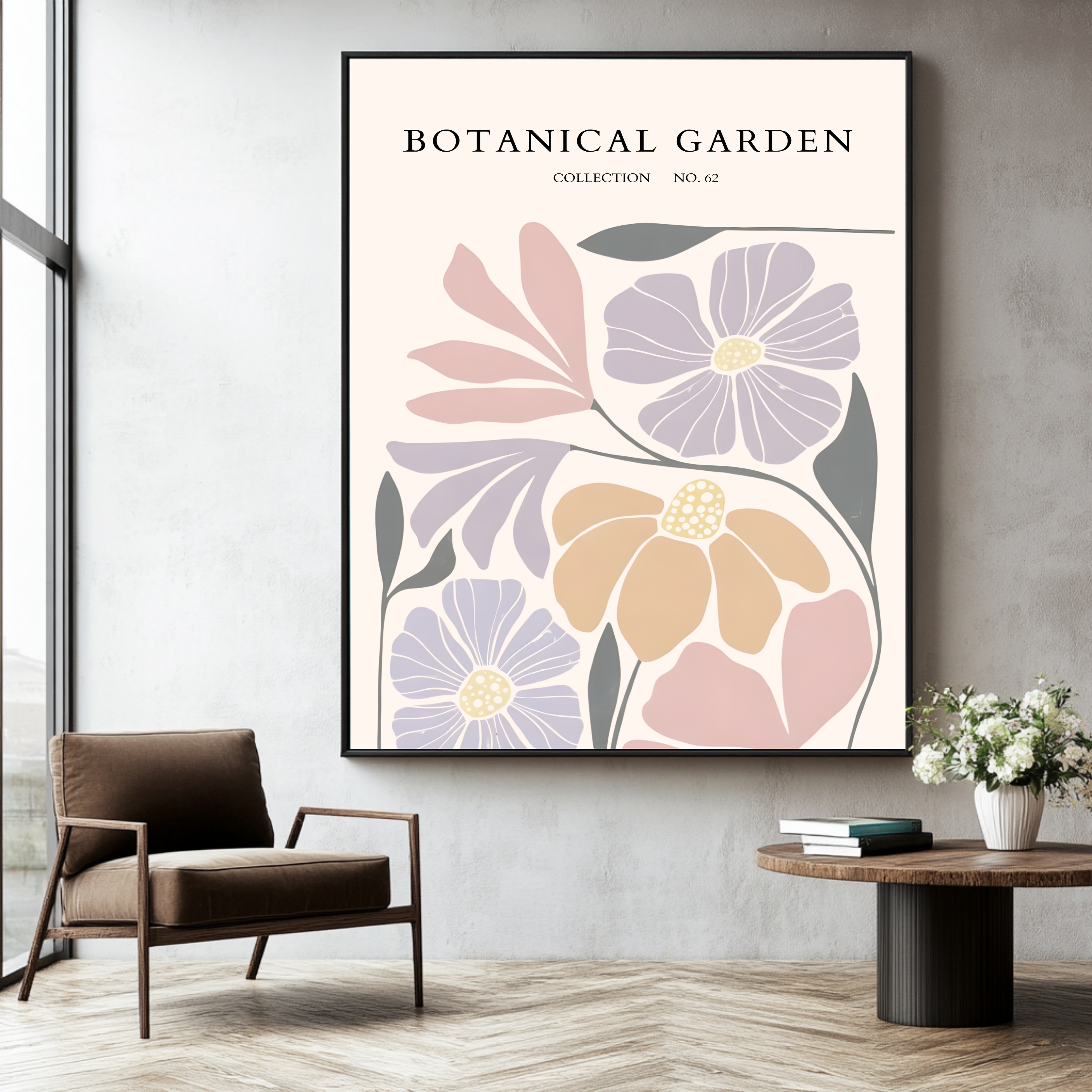 Mercado de flores Varias flores