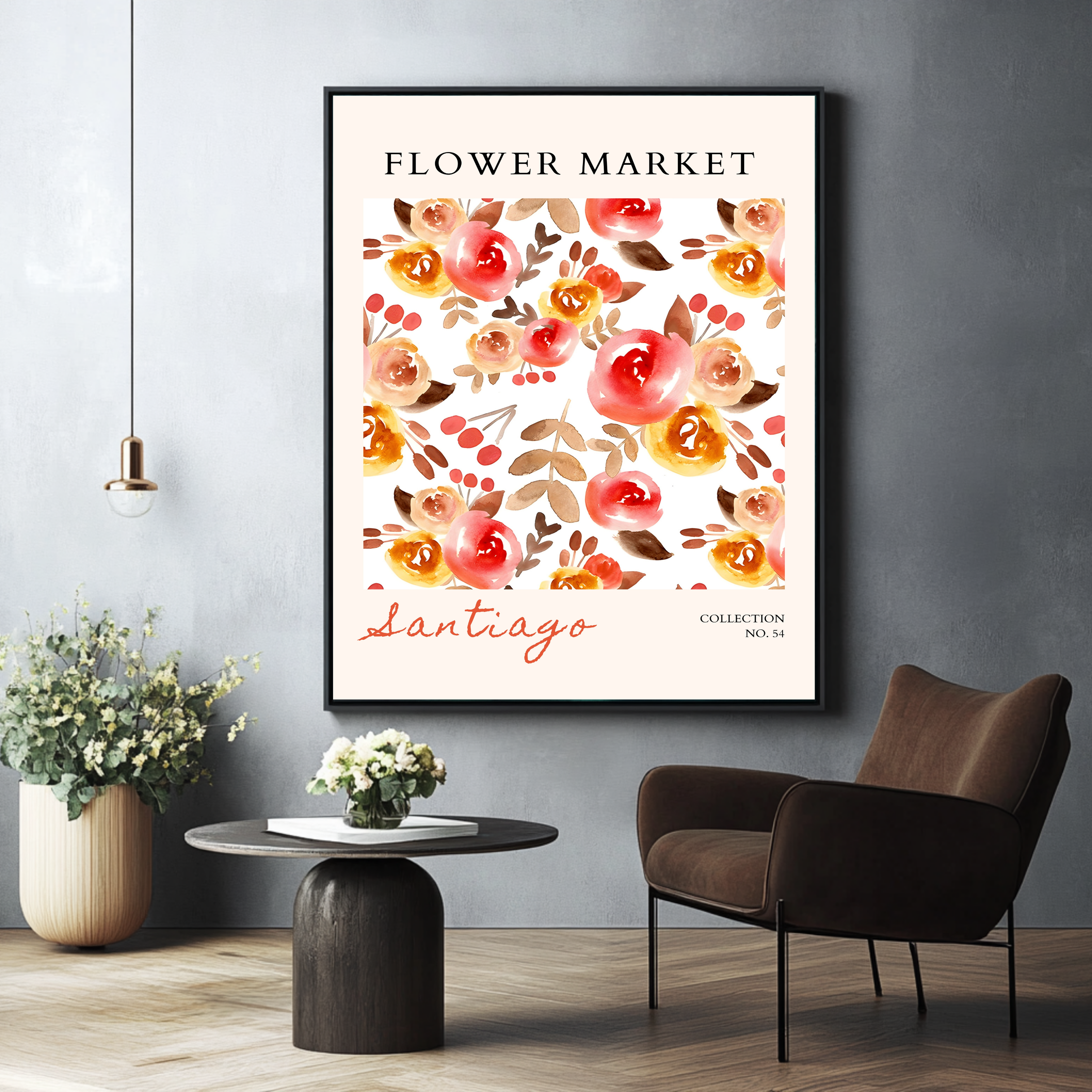 Flower Market Santiago