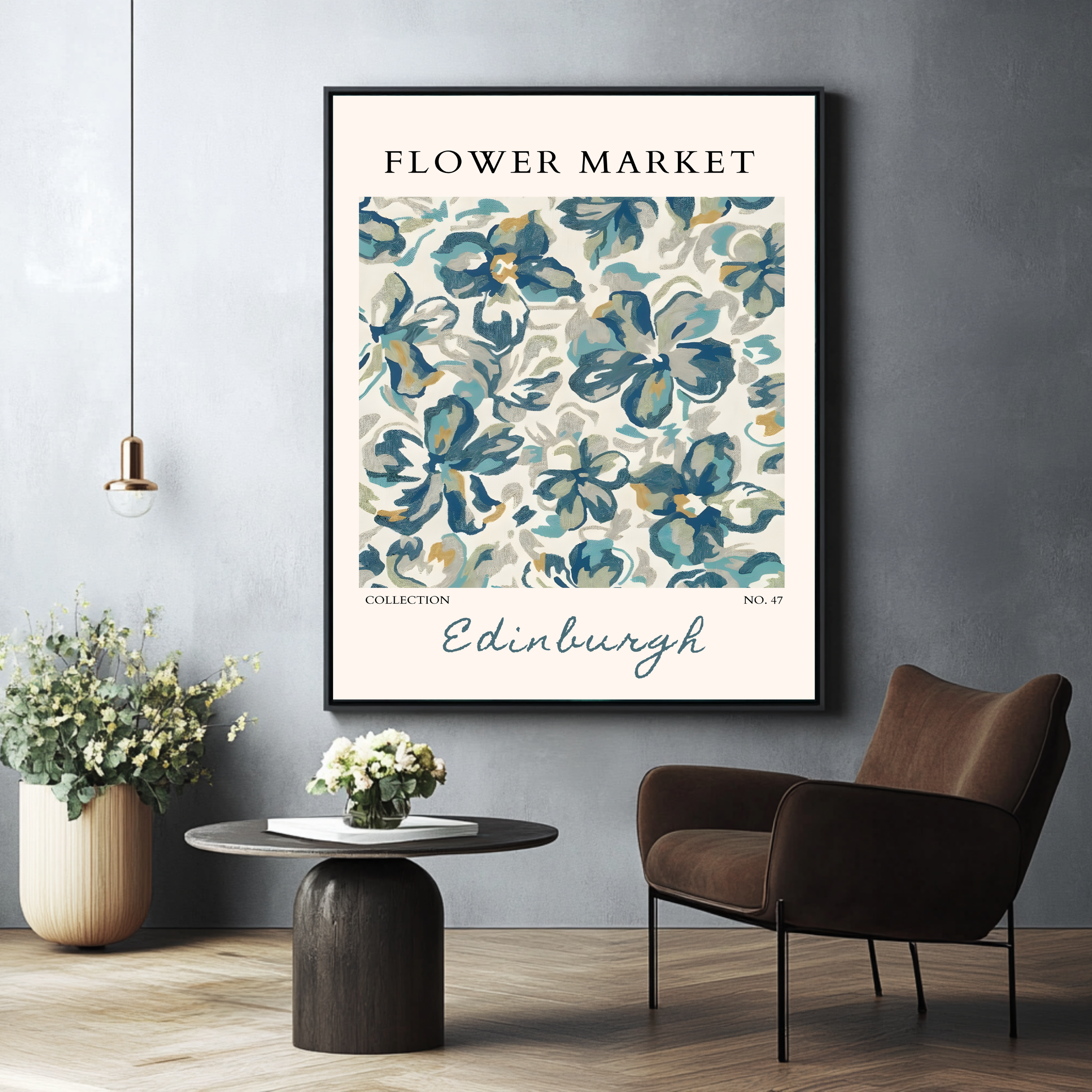 Market de flores Edimburgo