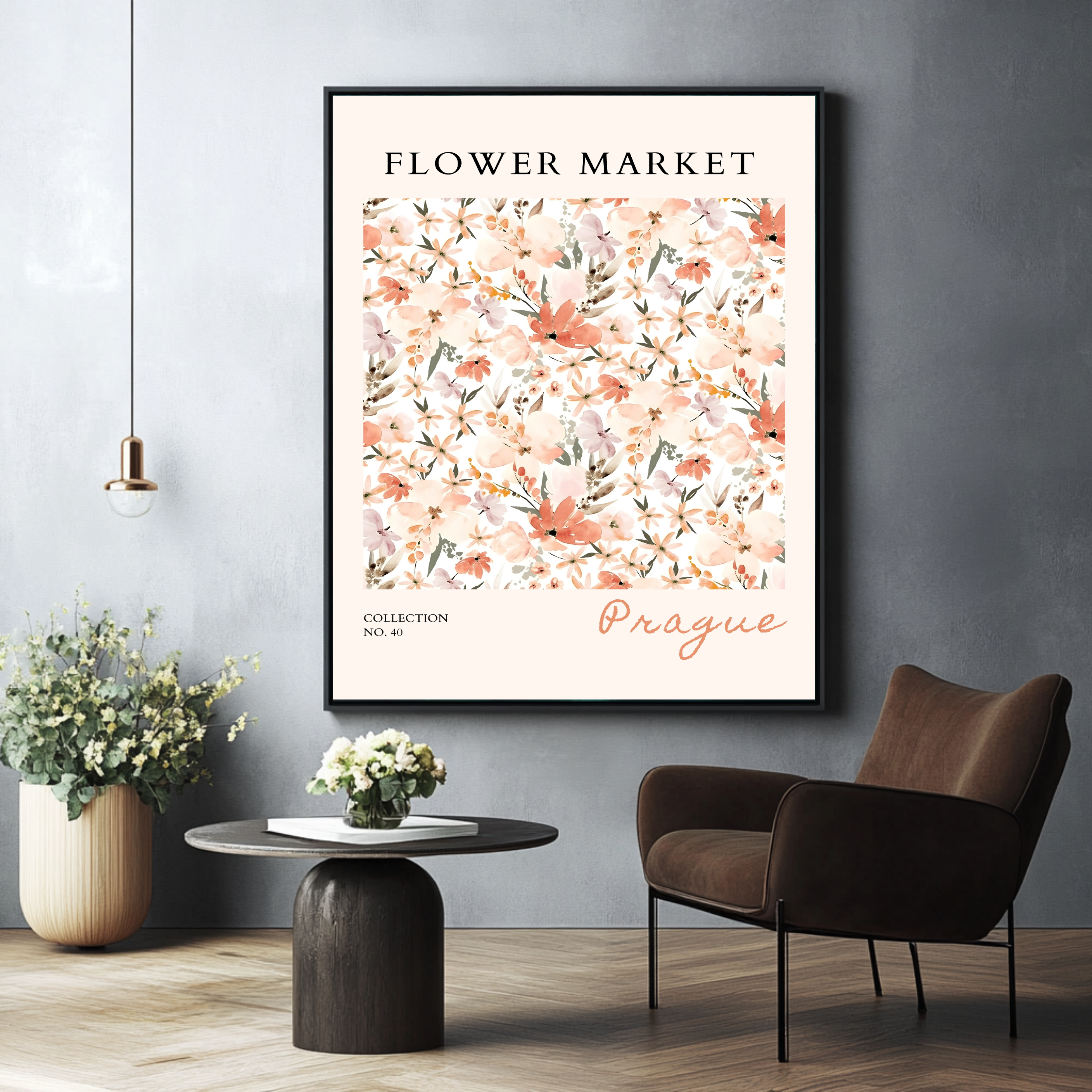 Praga del mercado de flores