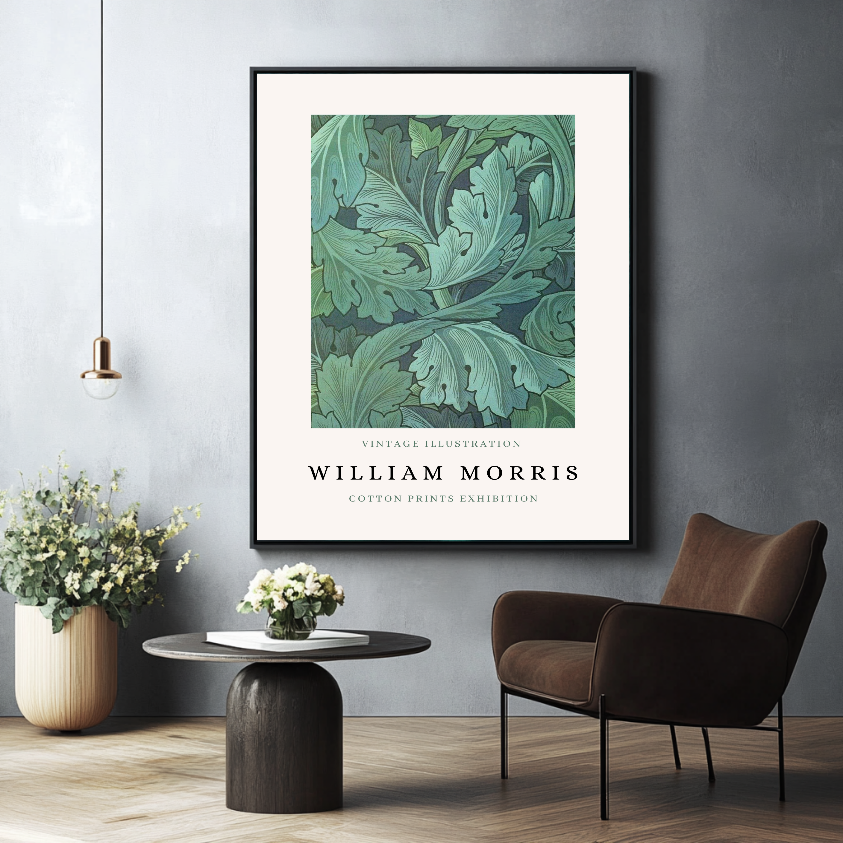 William Morris Green Leaves