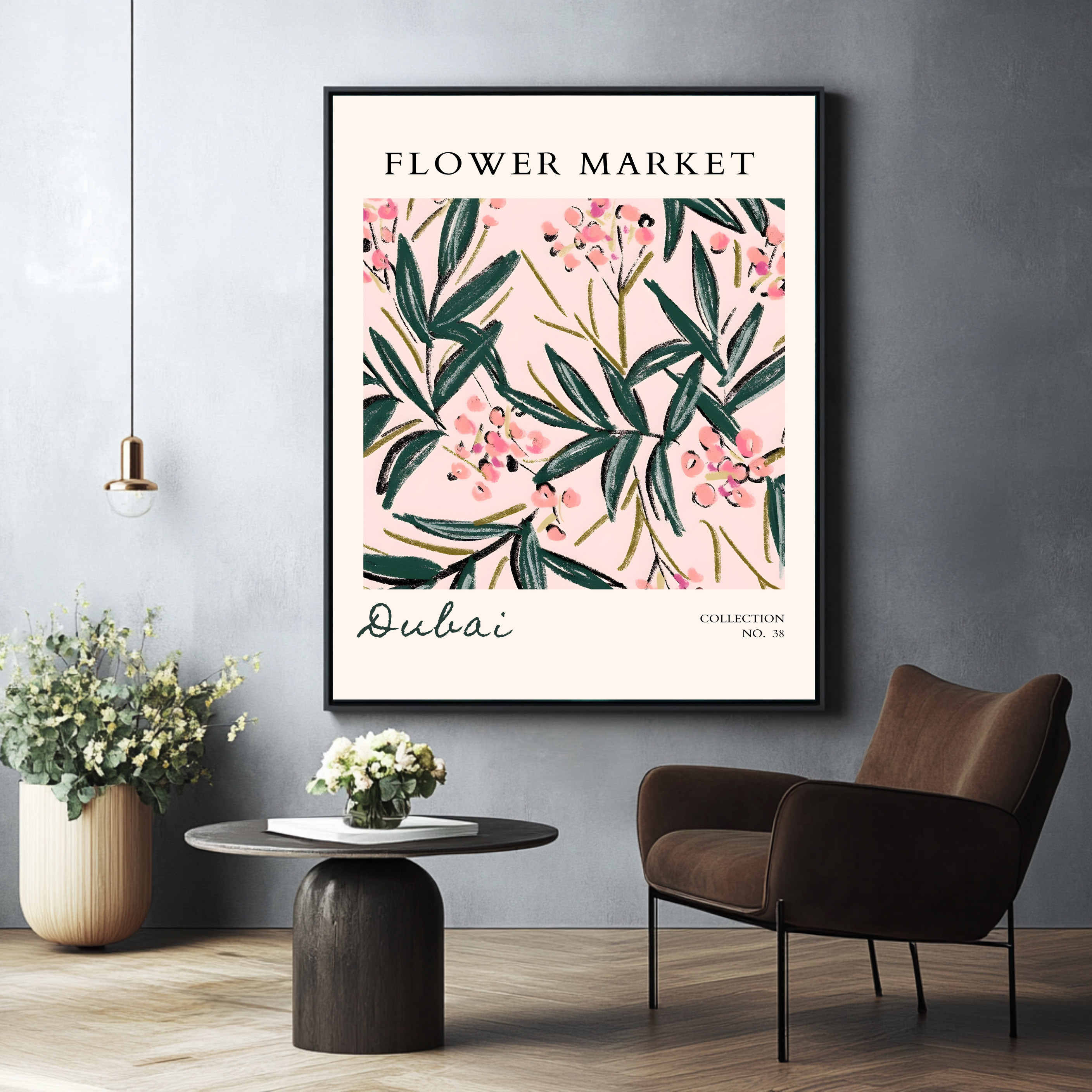 Mercado de flores Dubai