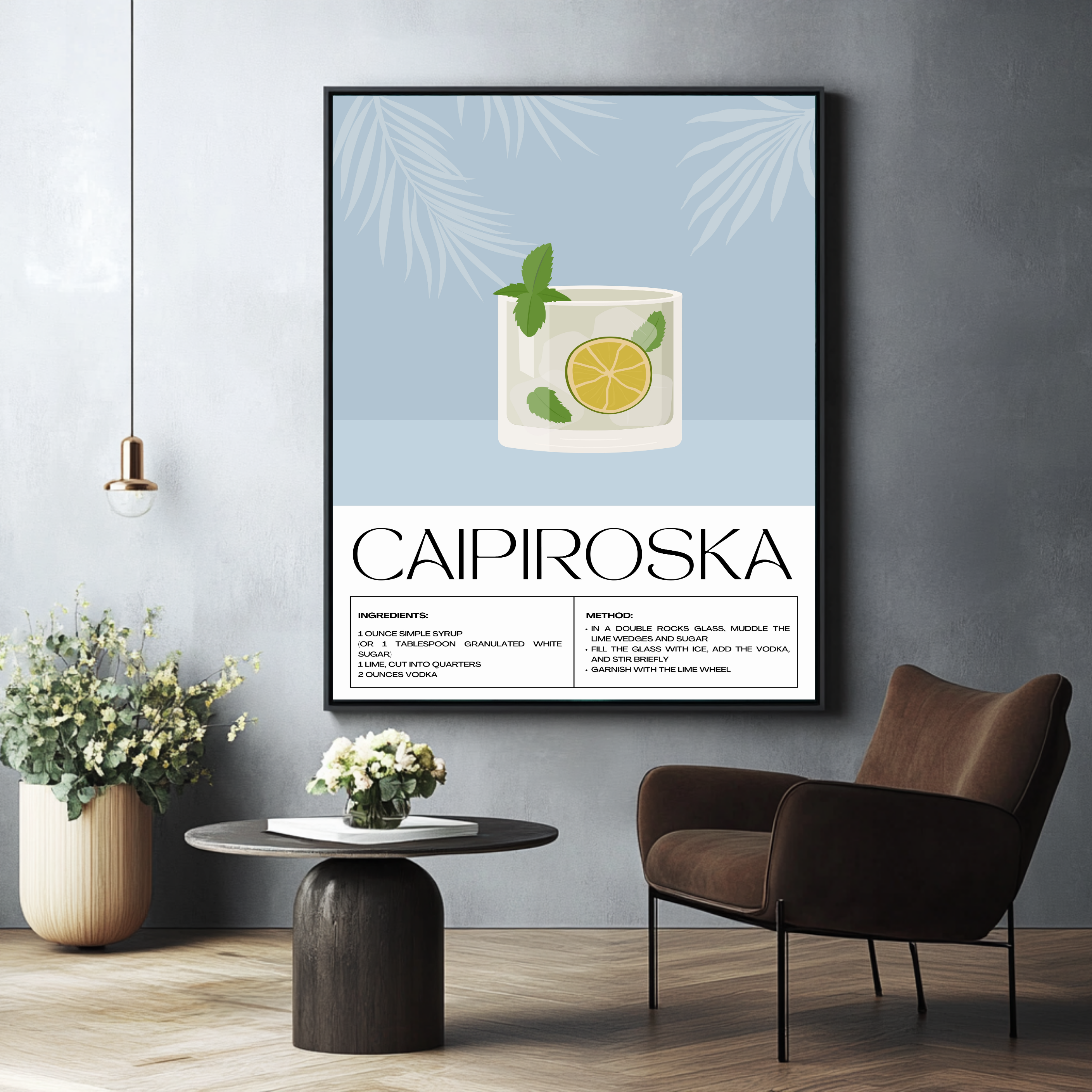 Ingredientes de caipiroska