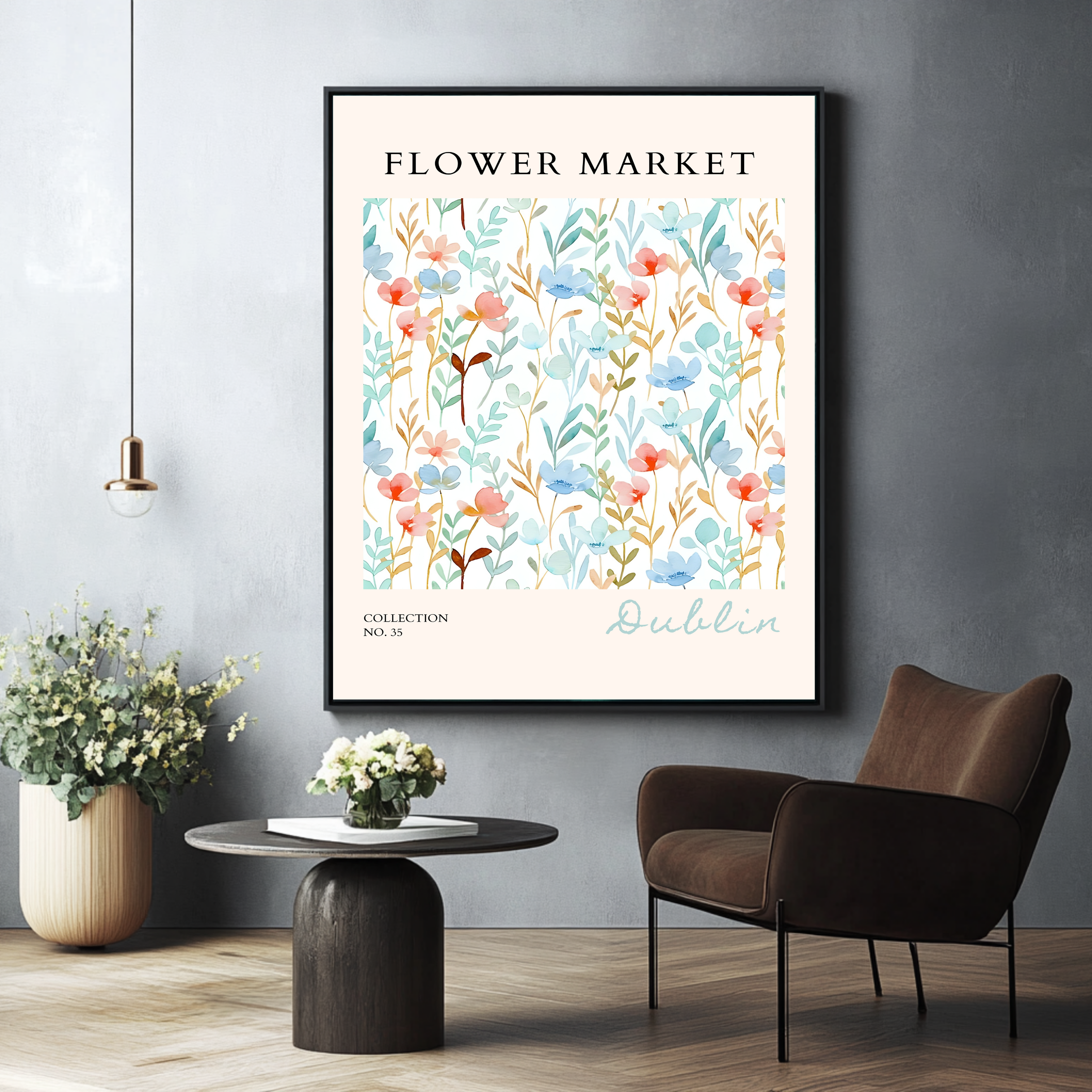 Targ kwiatowy w Dublinie