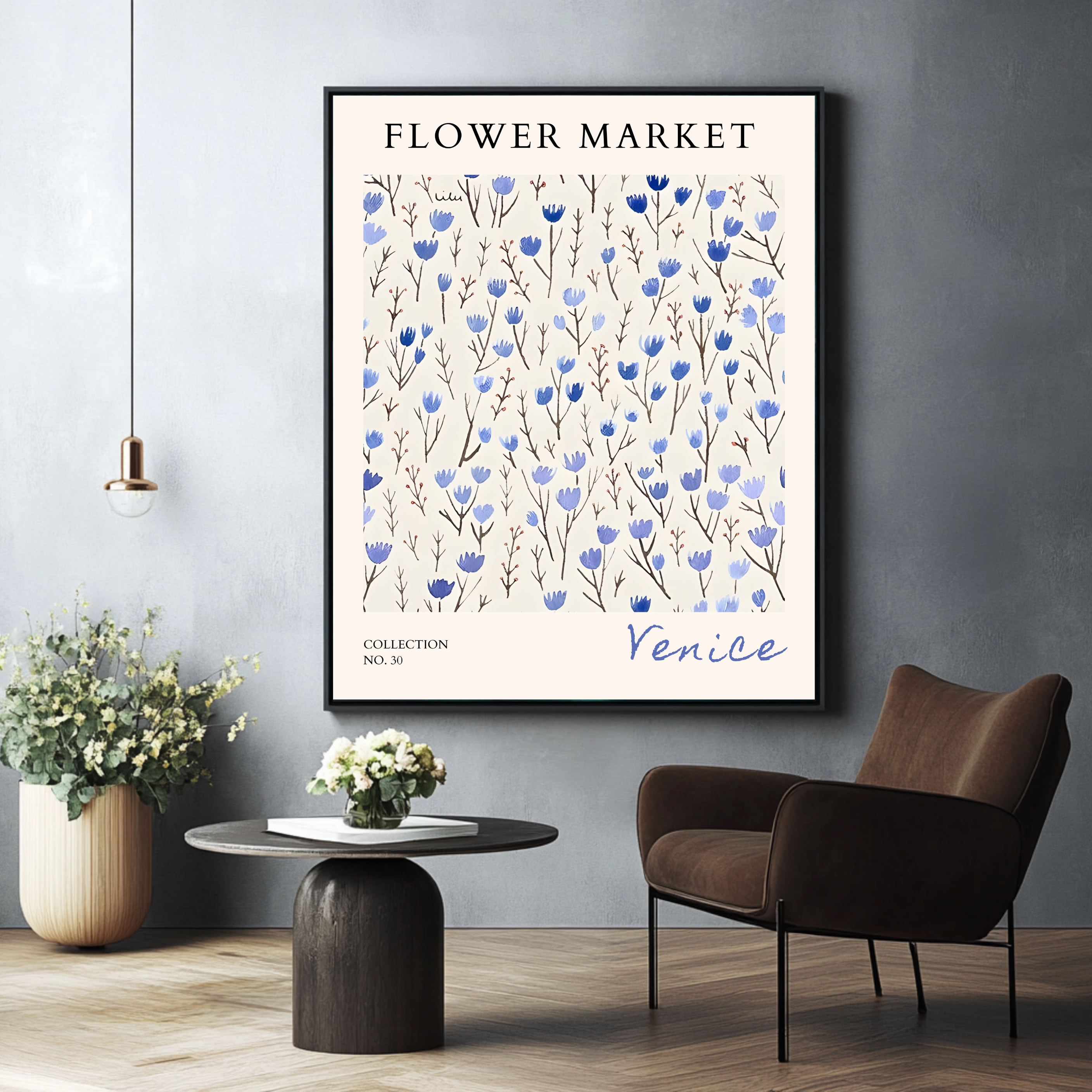 Venecia del mercado de flores