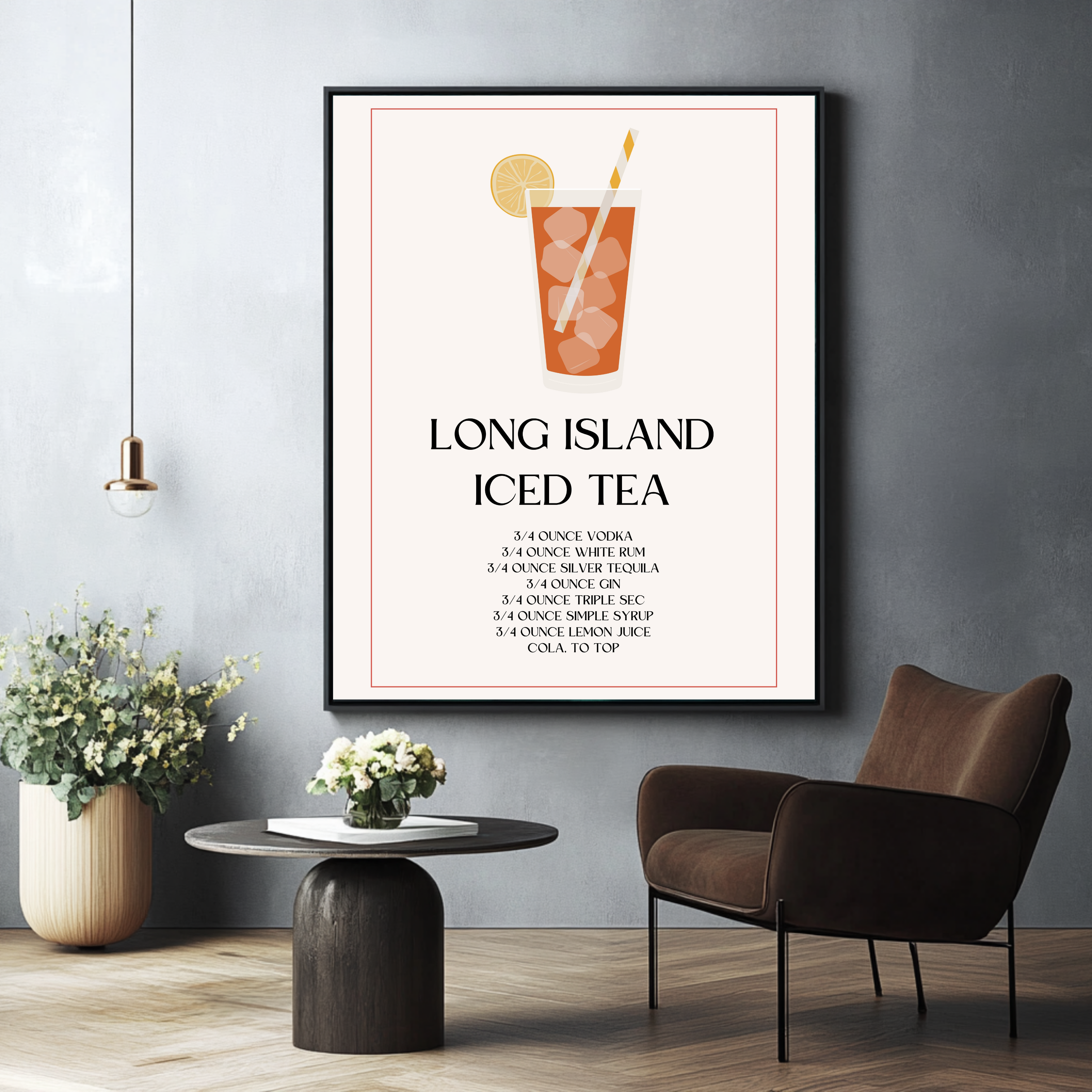 Té helado de Long Island