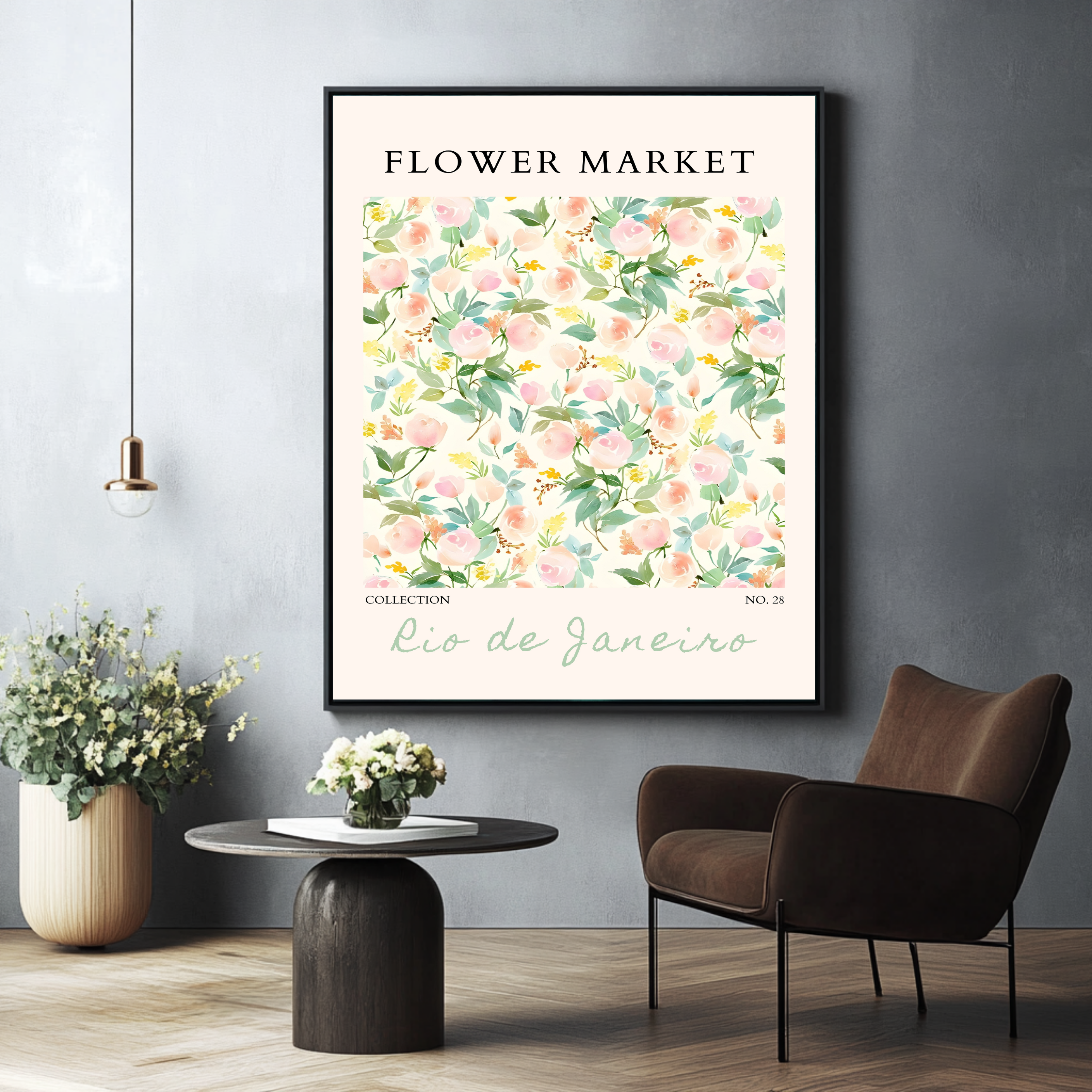 Mercado de flores Río de Janeiro