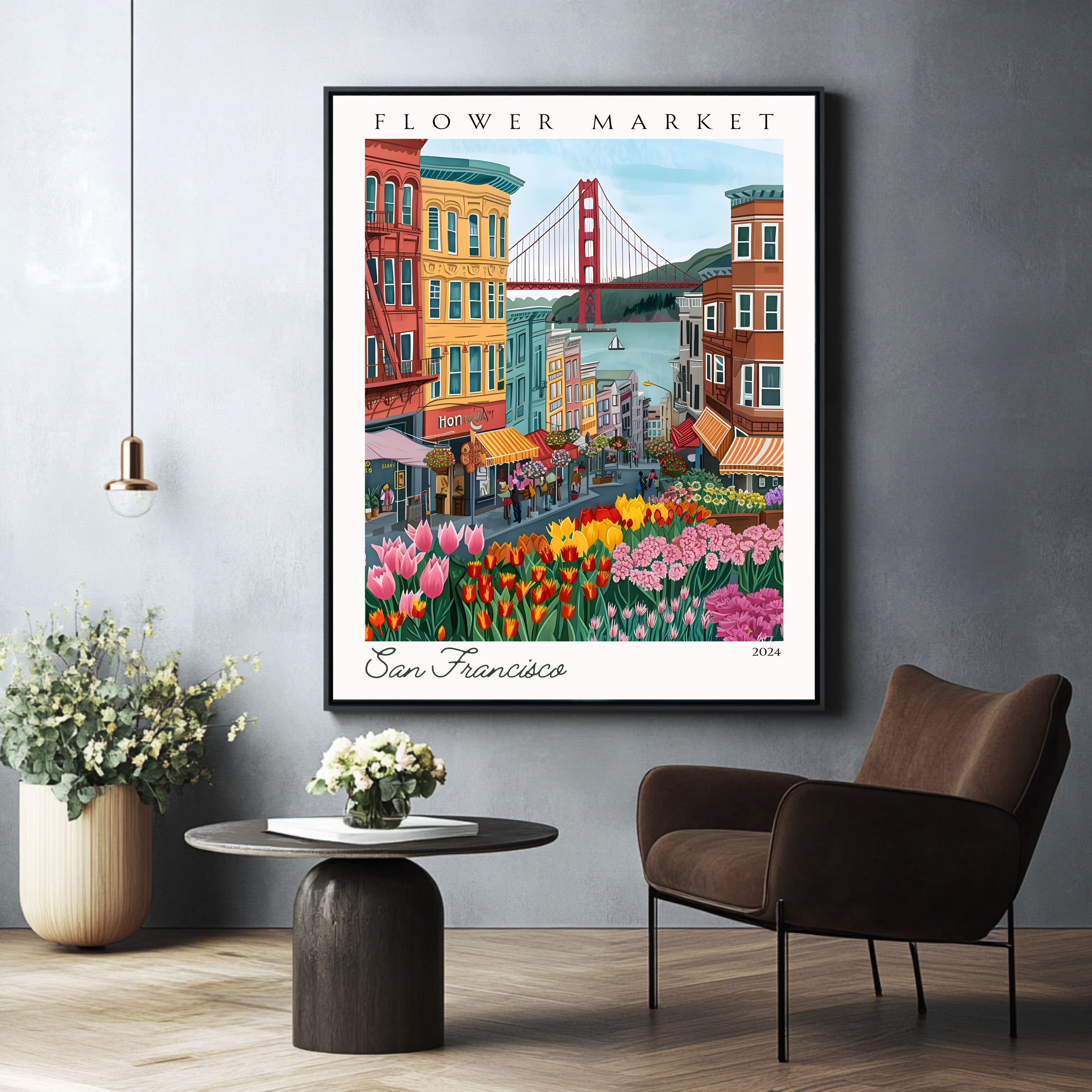 Mercado de flores San Francisco Brooklyn