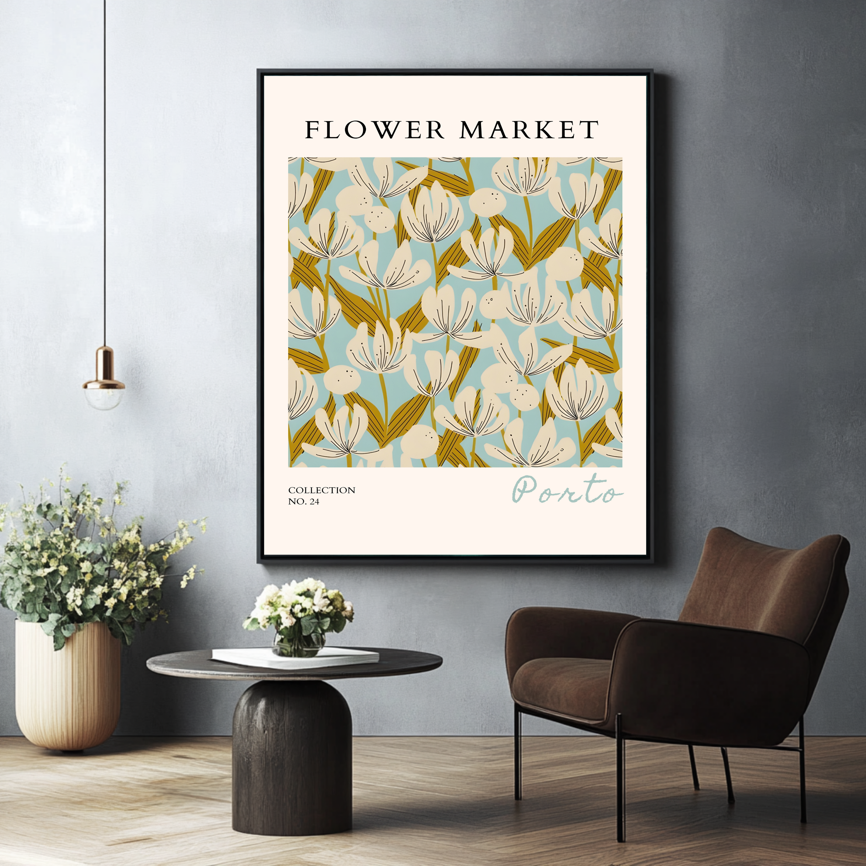 Mercado de flores Porto