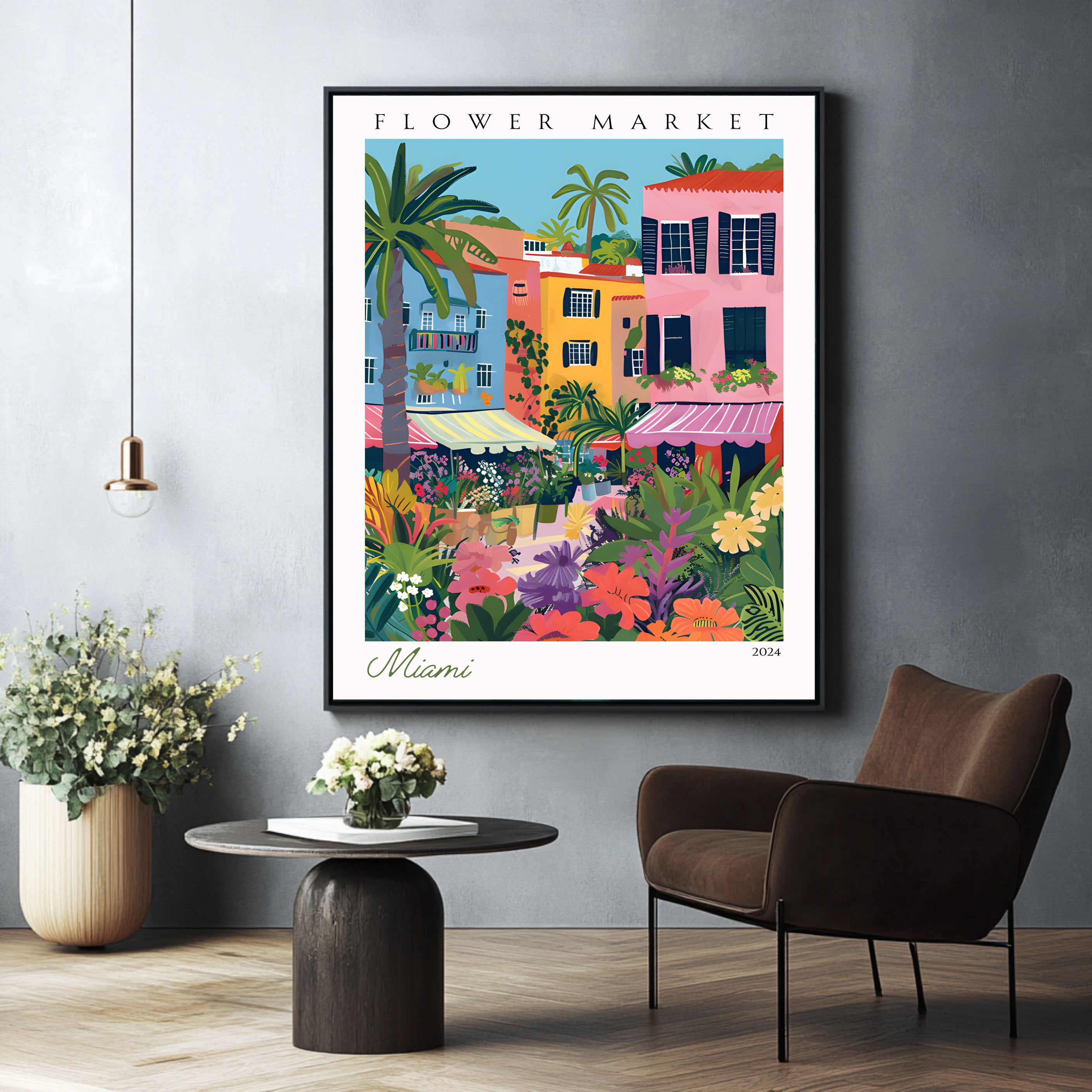 Kvetinový trh v Miami