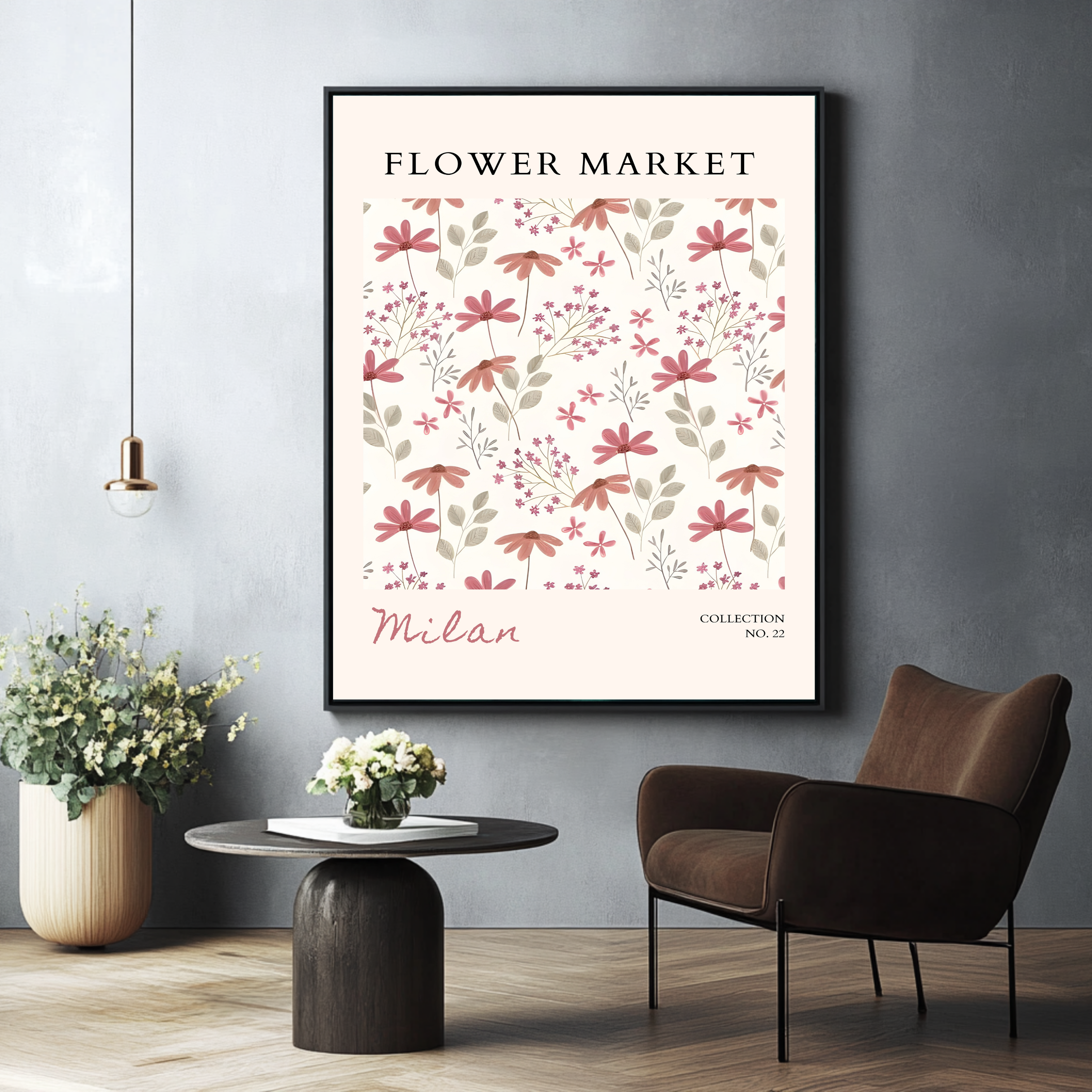 Mercado de flores Milán