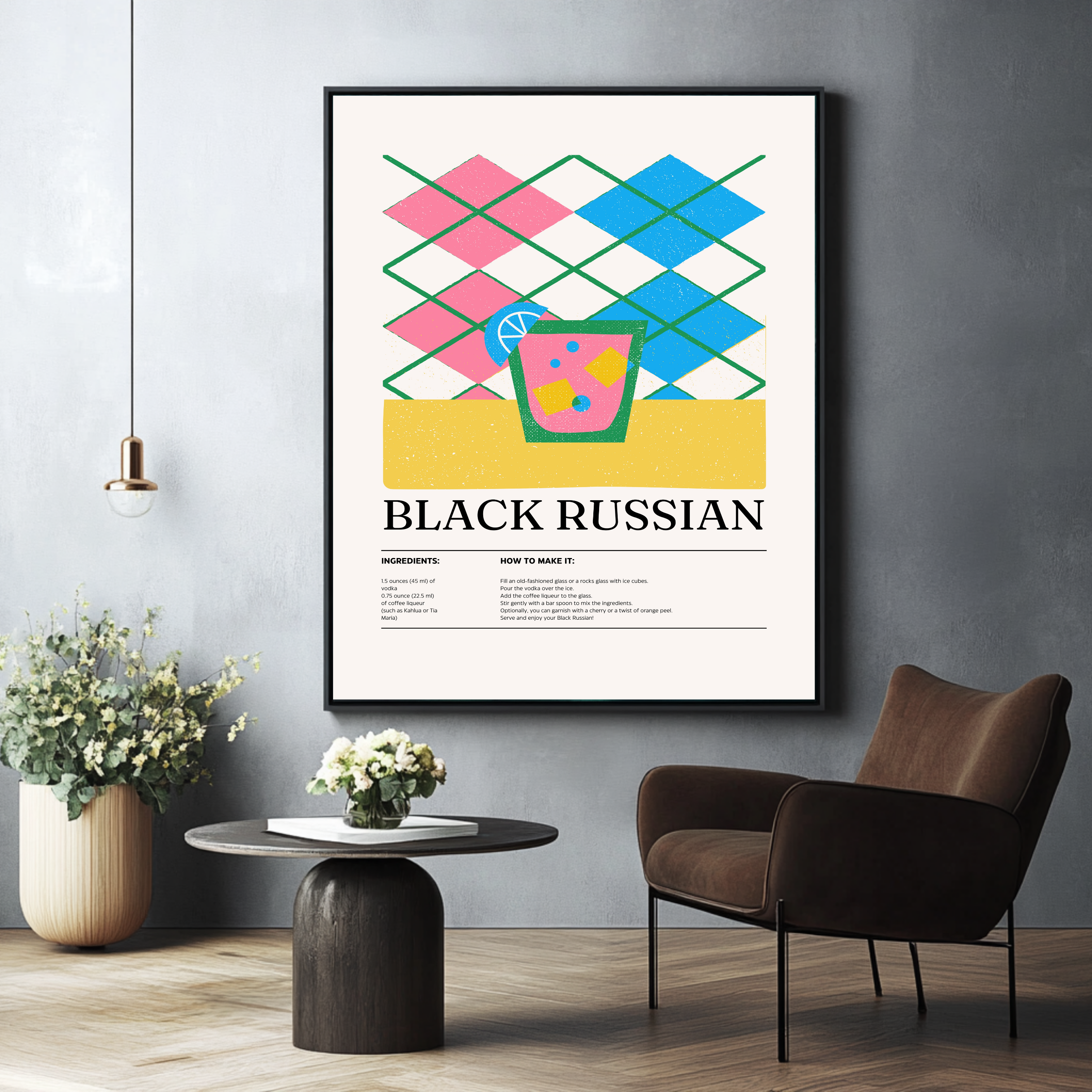 Ingredientes rusos negros