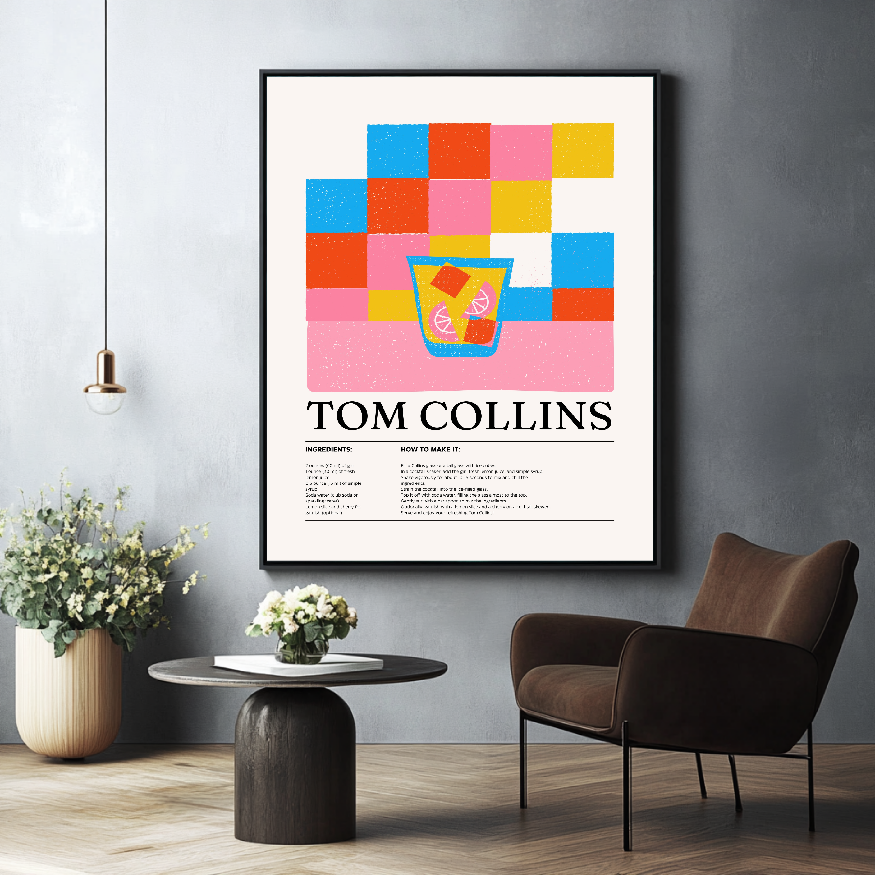 Tom Collins ingredientes