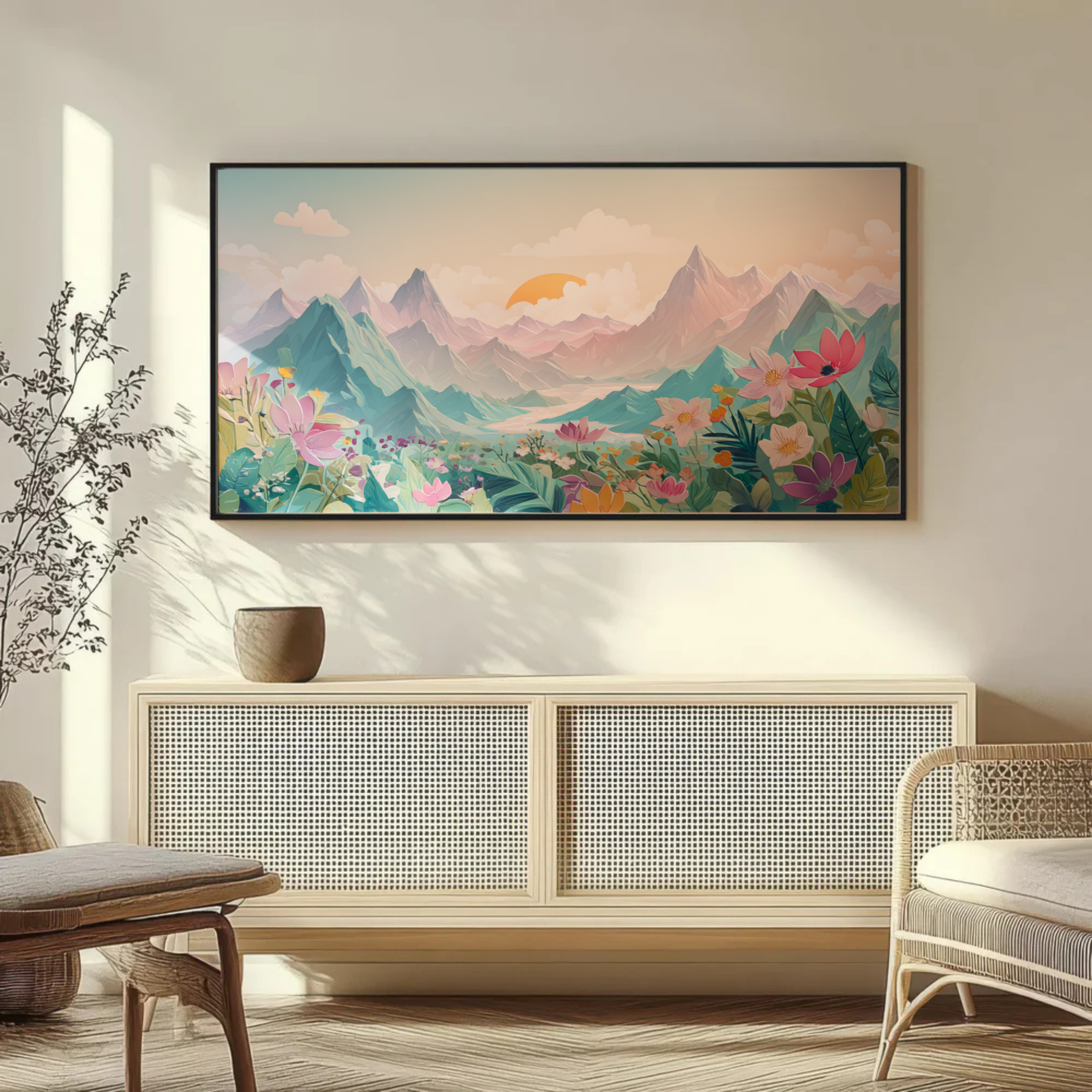 Il Sentiero tra le Colline Rosa