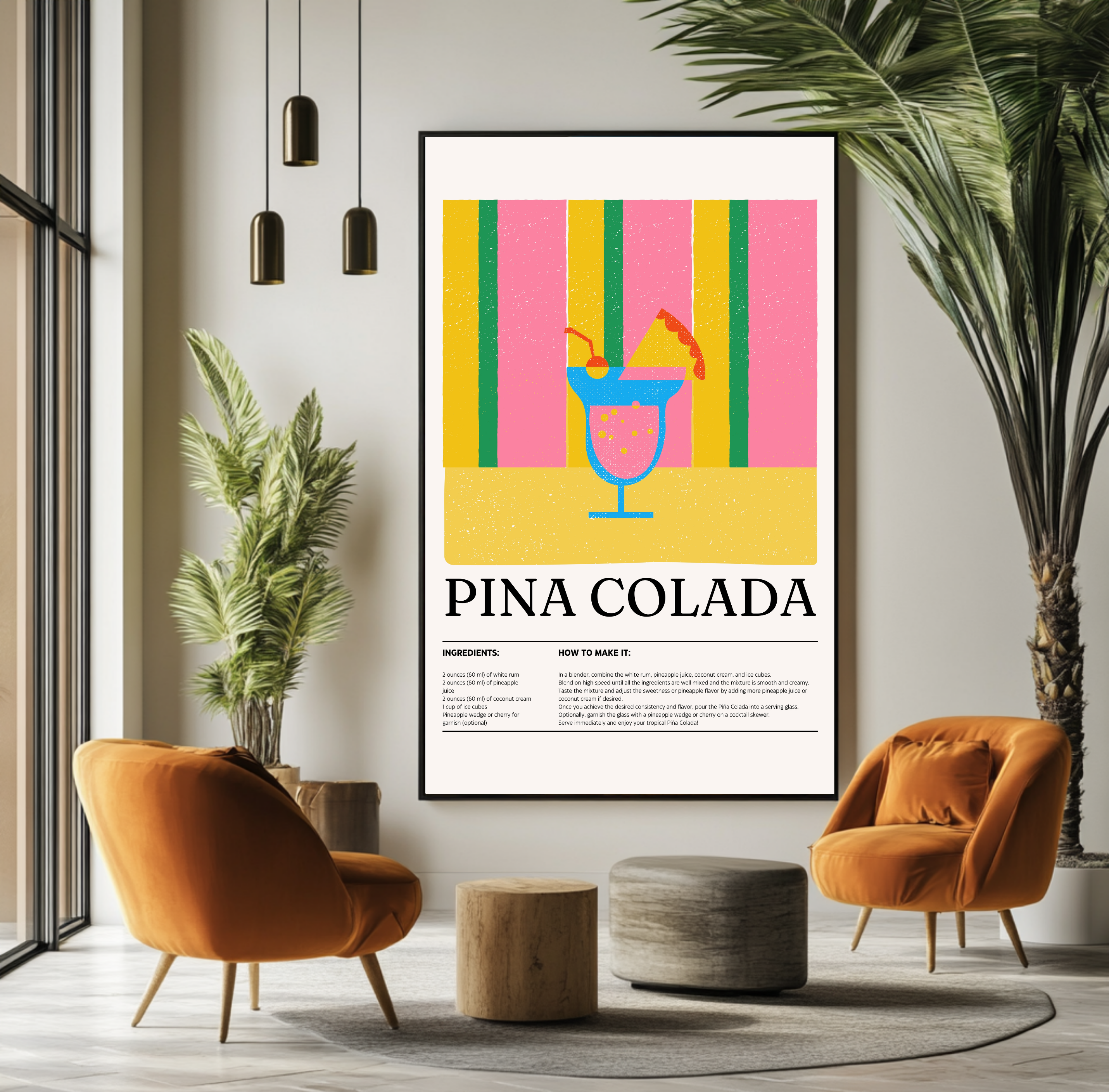 Ingredientes de Pina Colada