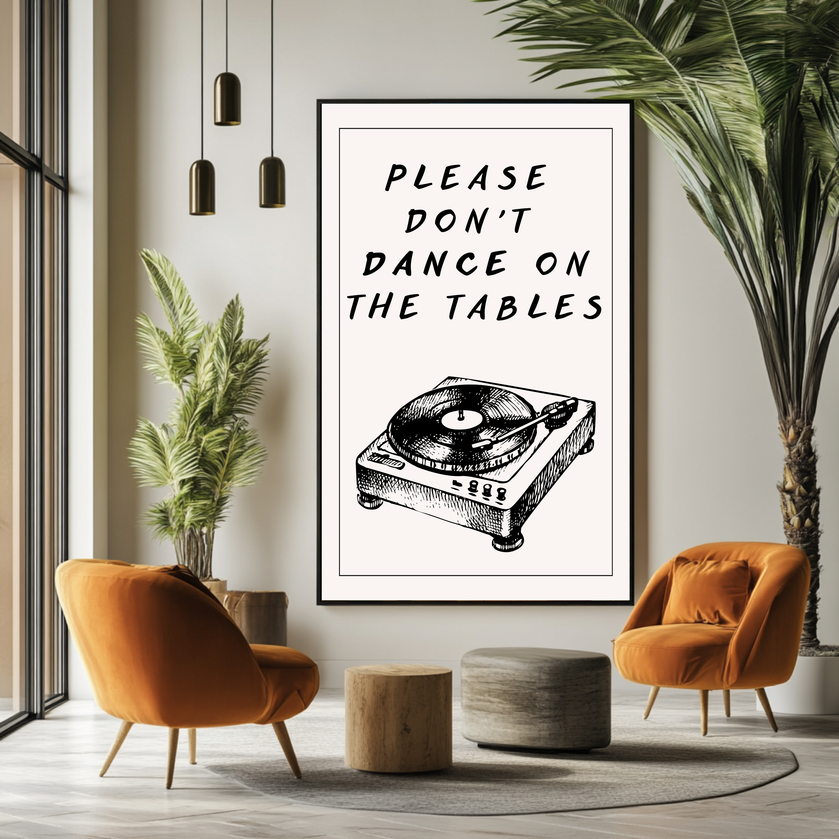 Tanzen Sie nicht auf den Tischen