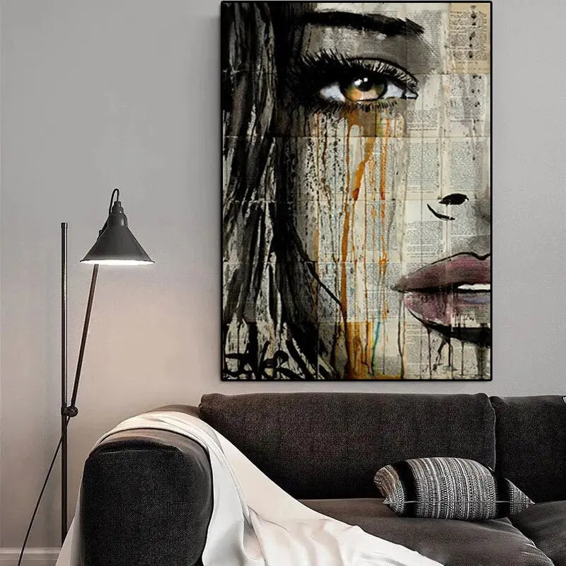 Arte Moderna, Viso Donna - Tele Moderne