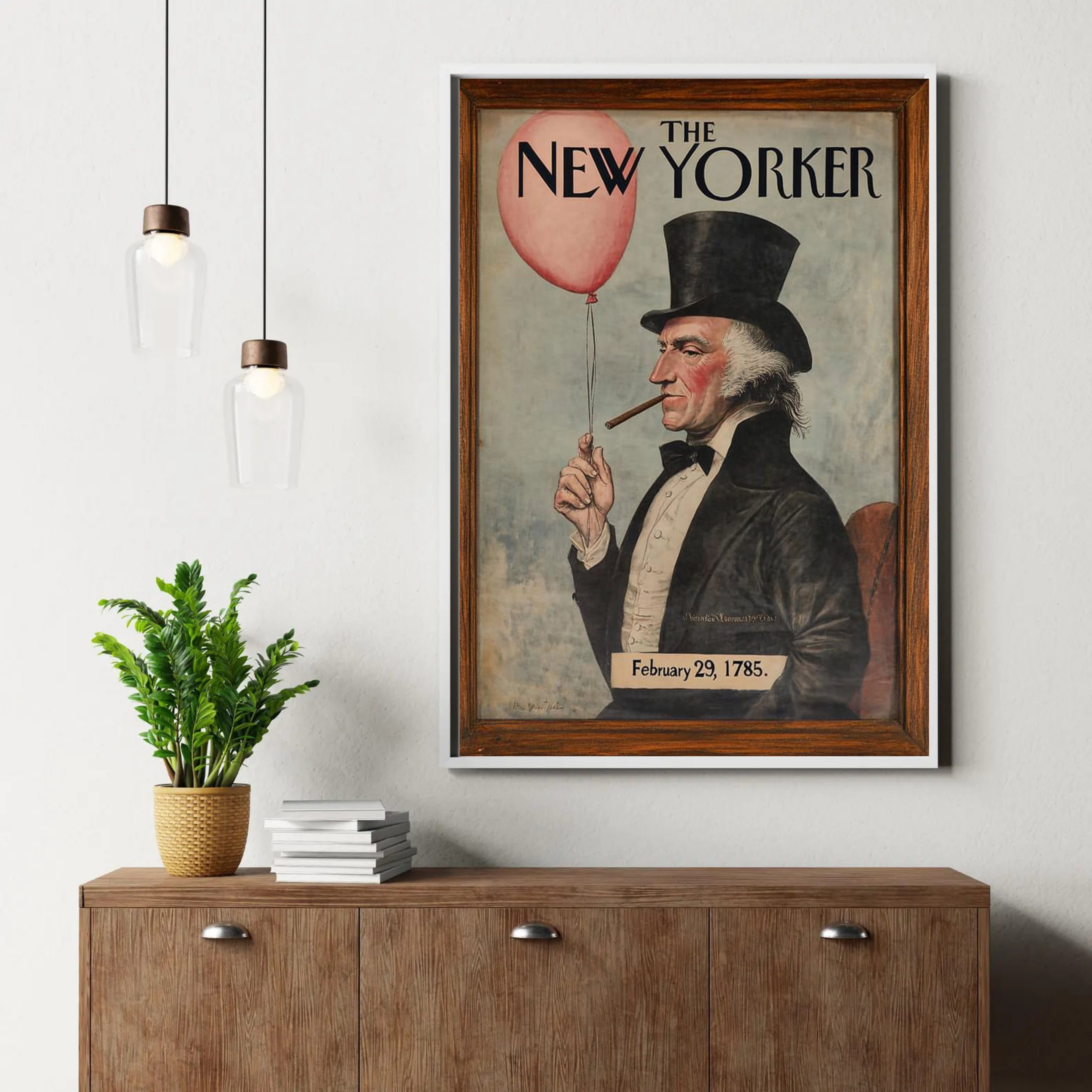 Washington with Balloon