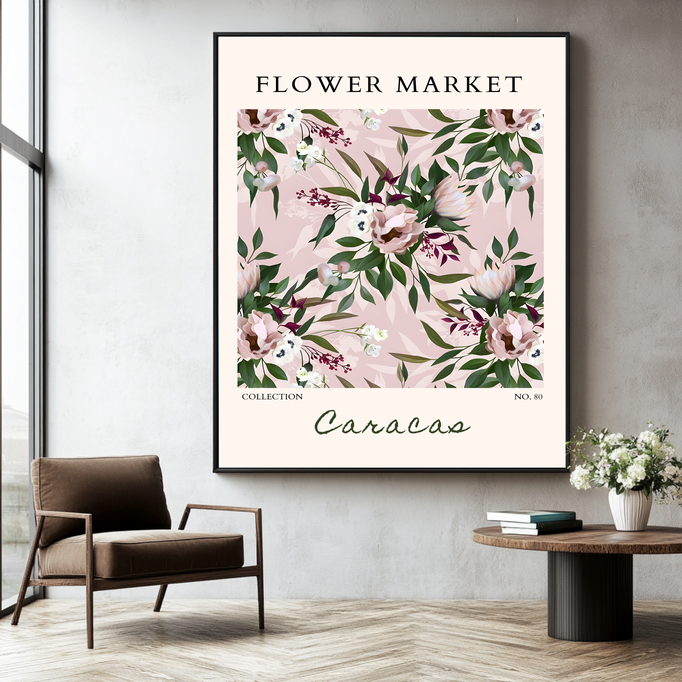 Caracas del mercado de flores