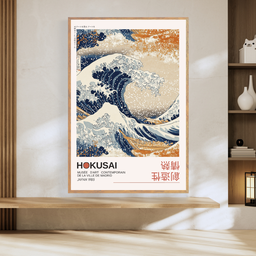 Hokusai Onda nel mare