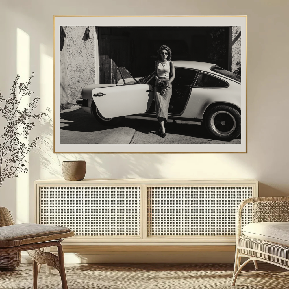 Die Frau und der Porsche