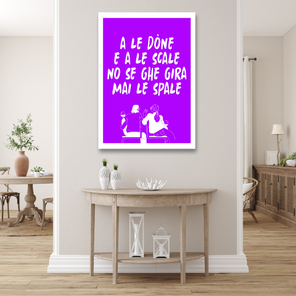 Non se gira mai le spale