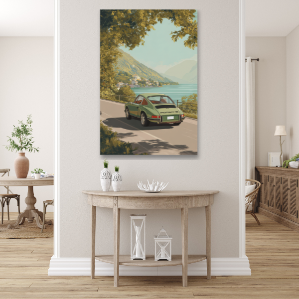 Porsche in riviera
