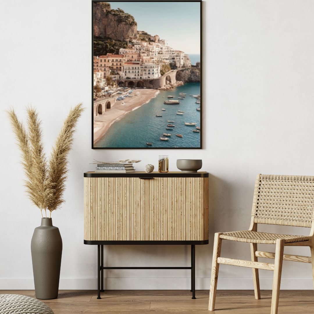 Quadro Olasz tengerpart - Neibac - Spedizione gratuita