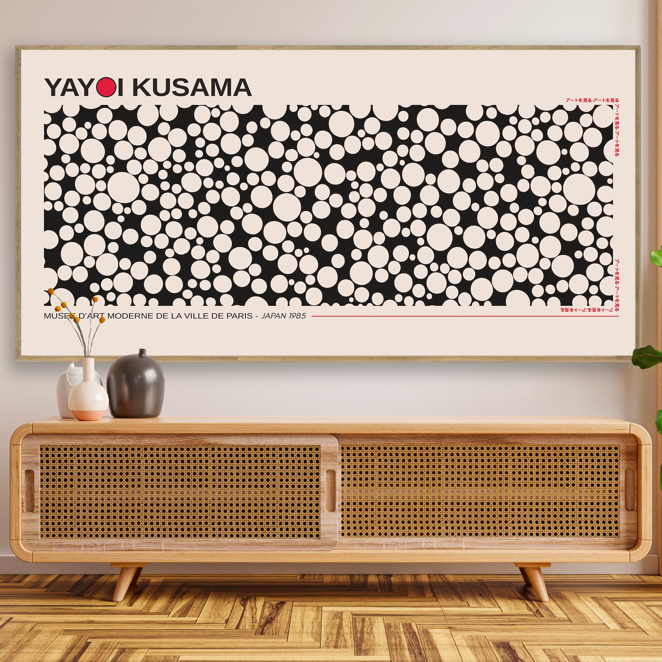 Yayoi Kusama, Cerchi Bianco e Nero