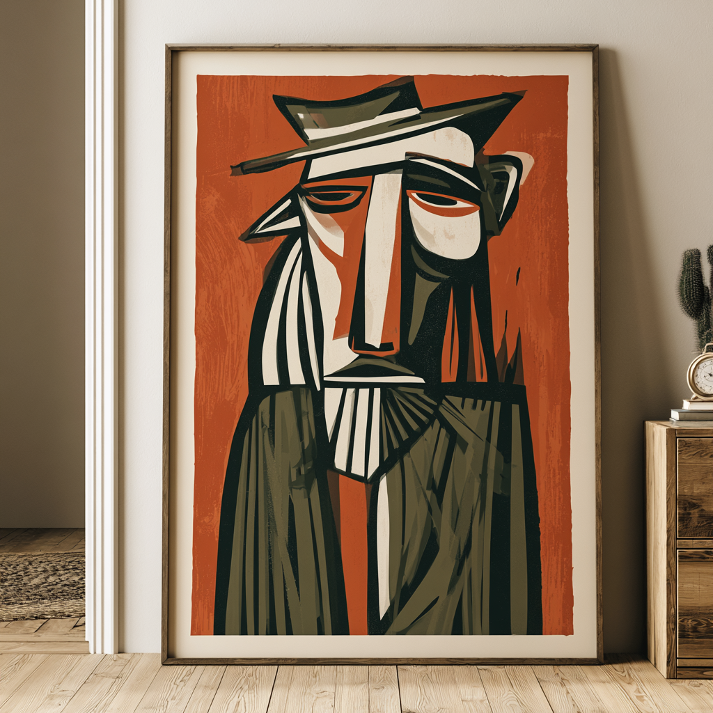 Sguardo Cubista nel Deserto
