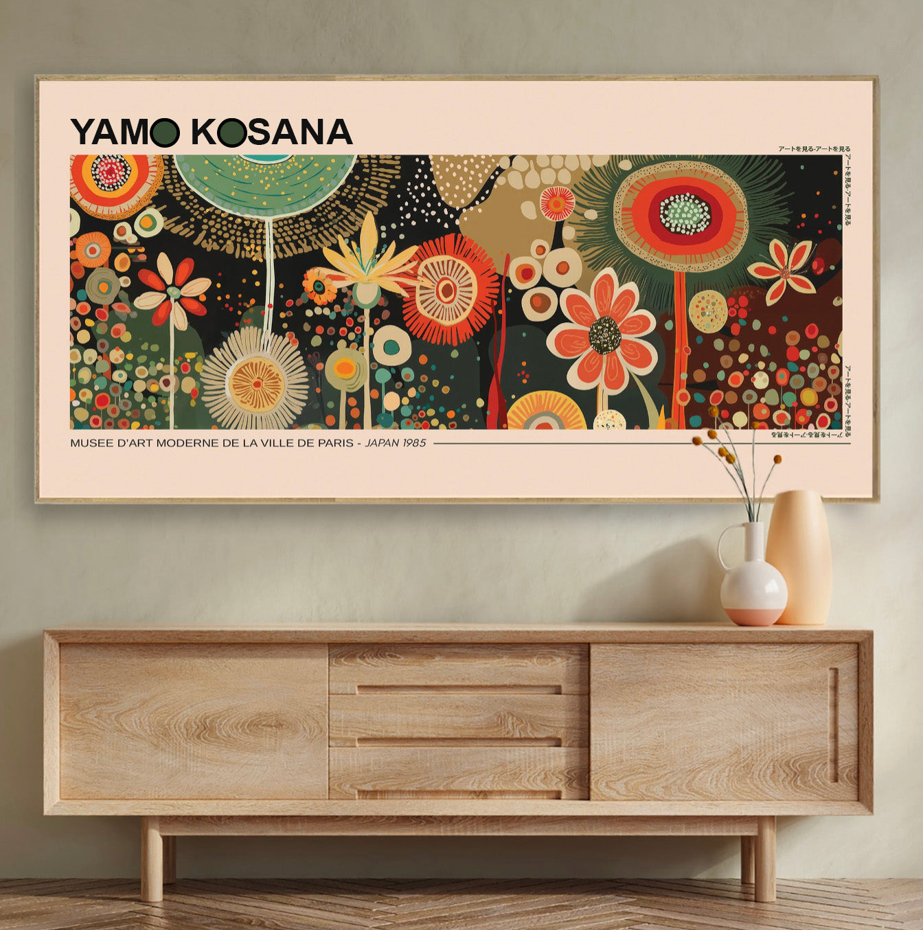 Yamo Kosana, Arte astratta