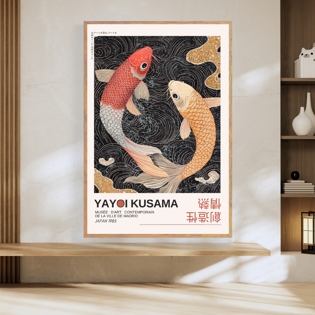 Yayoi Kusama, carp dance