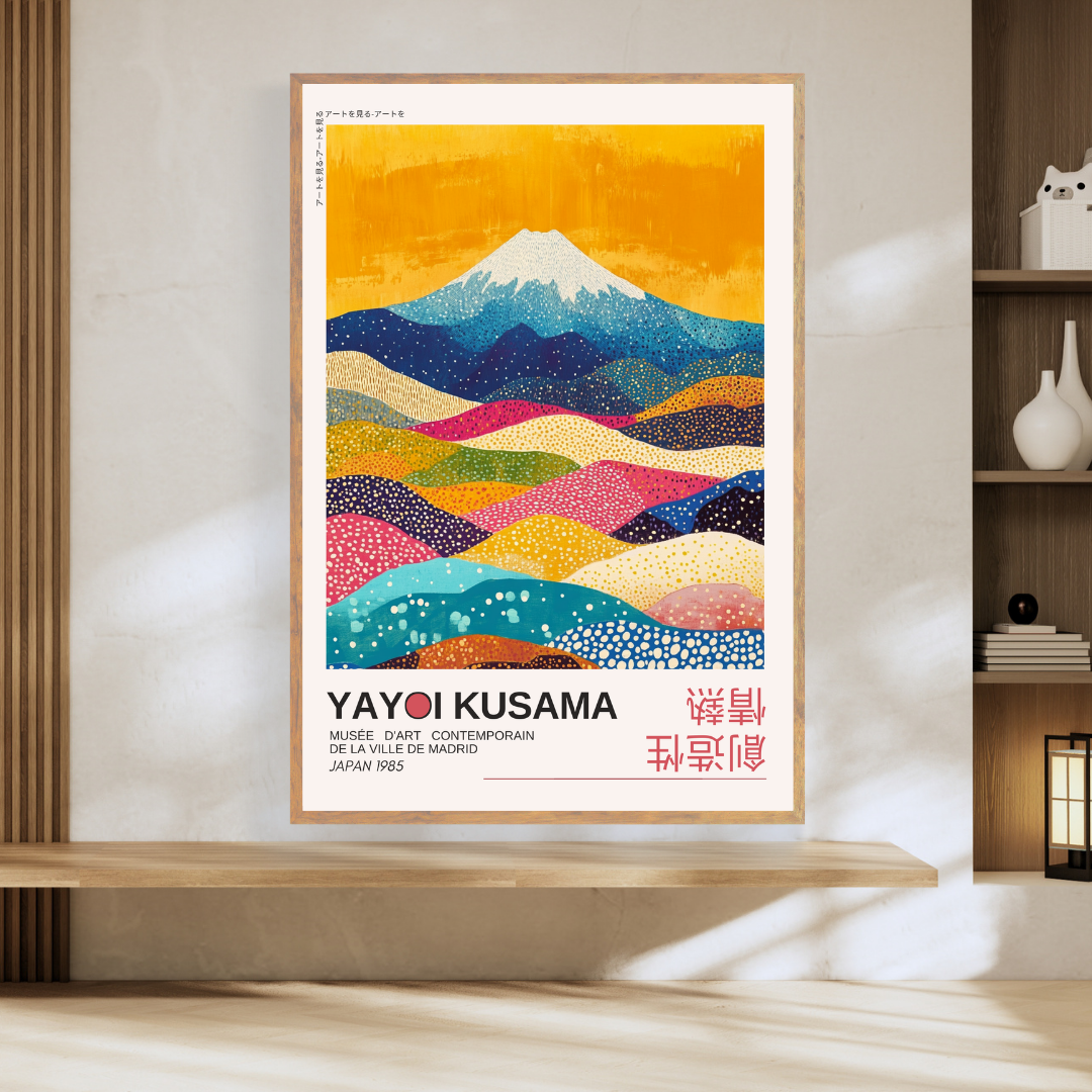 Yayoi Kusama, Fuji and Montagne