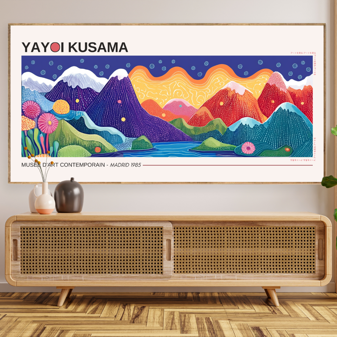 Yayoi Kusama Lago e montagne