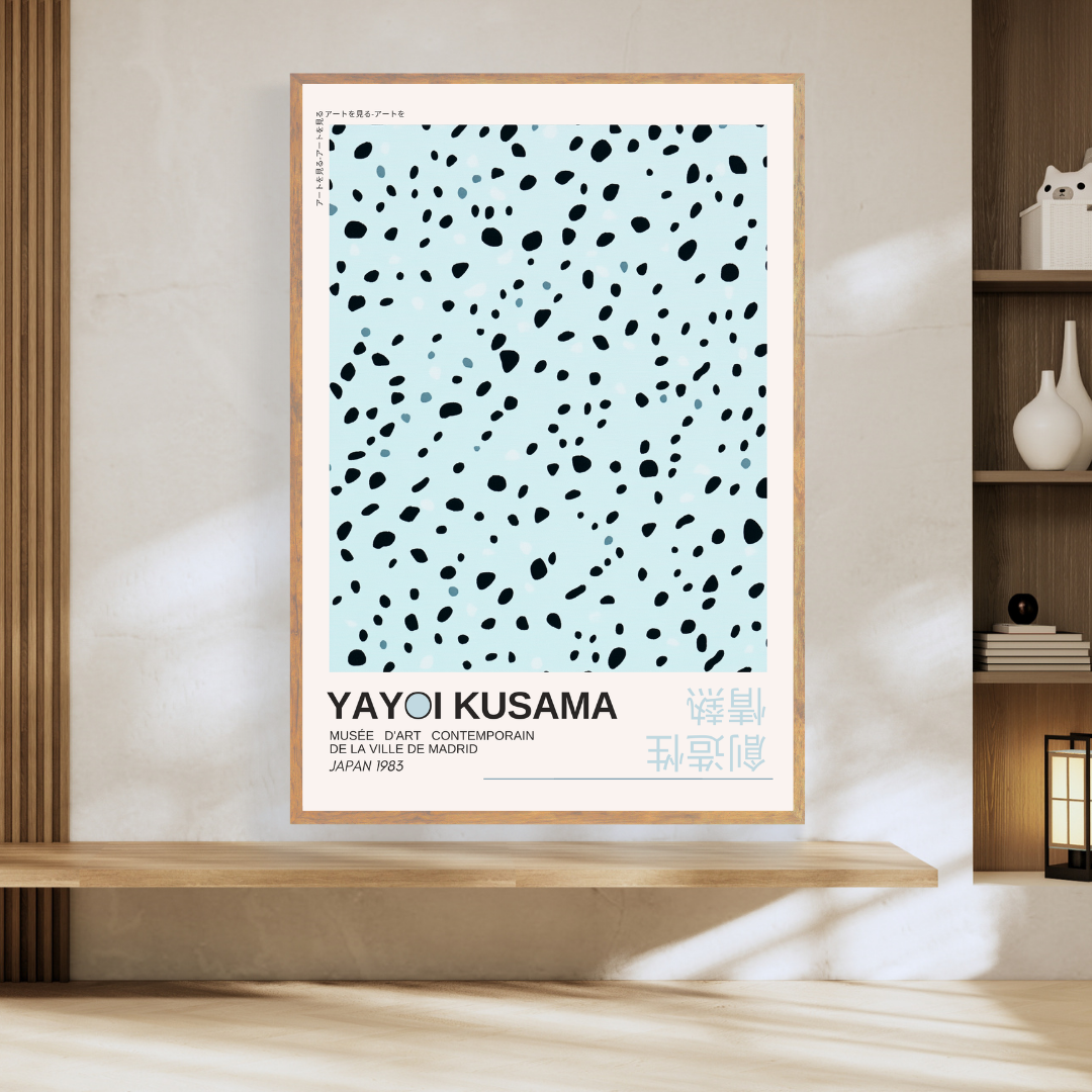 Yayoi Kusama, Punti in azzurro