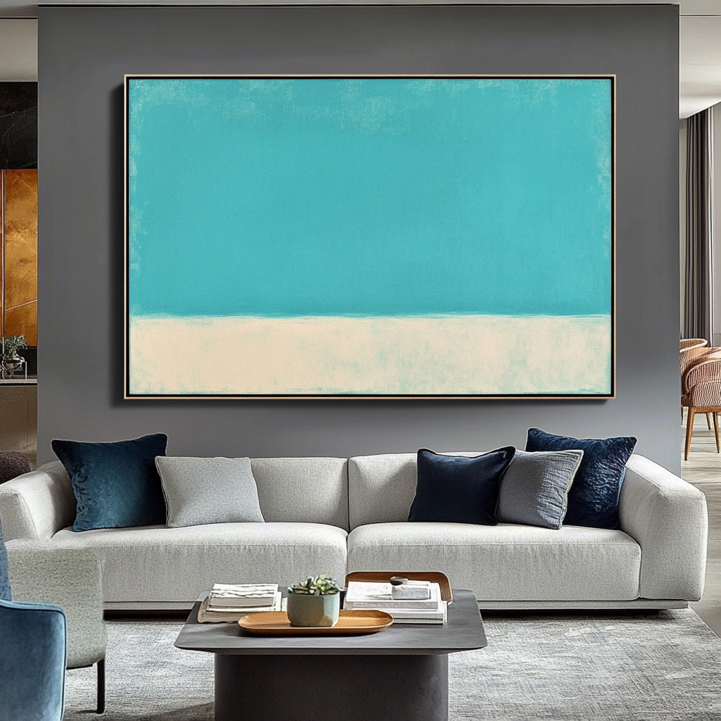 Turchese e Beige - Mark Rothko