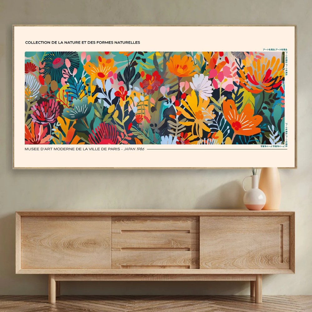 Arte panoramica colorata