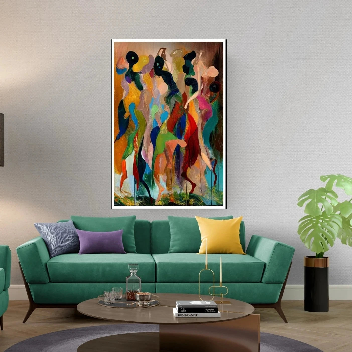 Danza african colorata