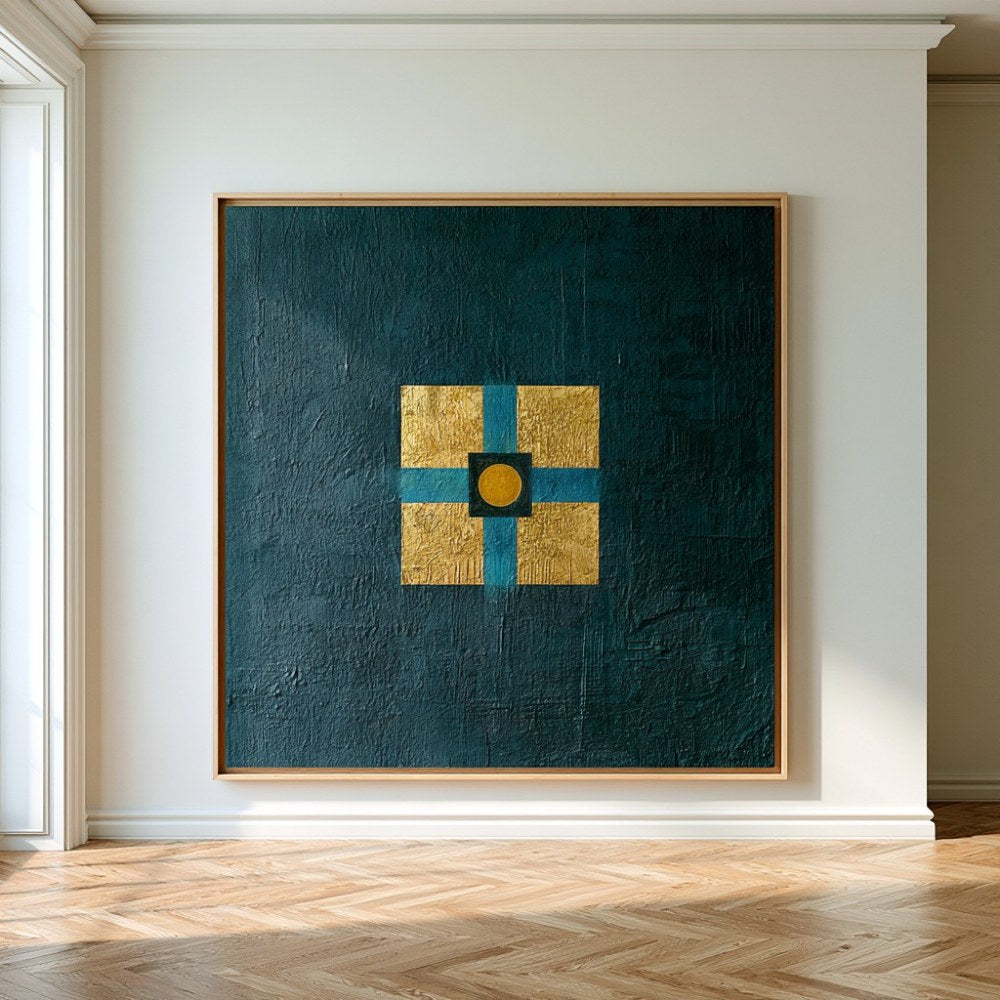 Essenza Blu Astratta