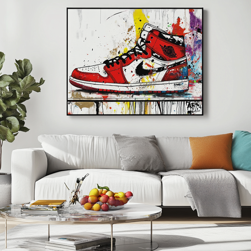 Jordan Tenisky Malování náčrtů