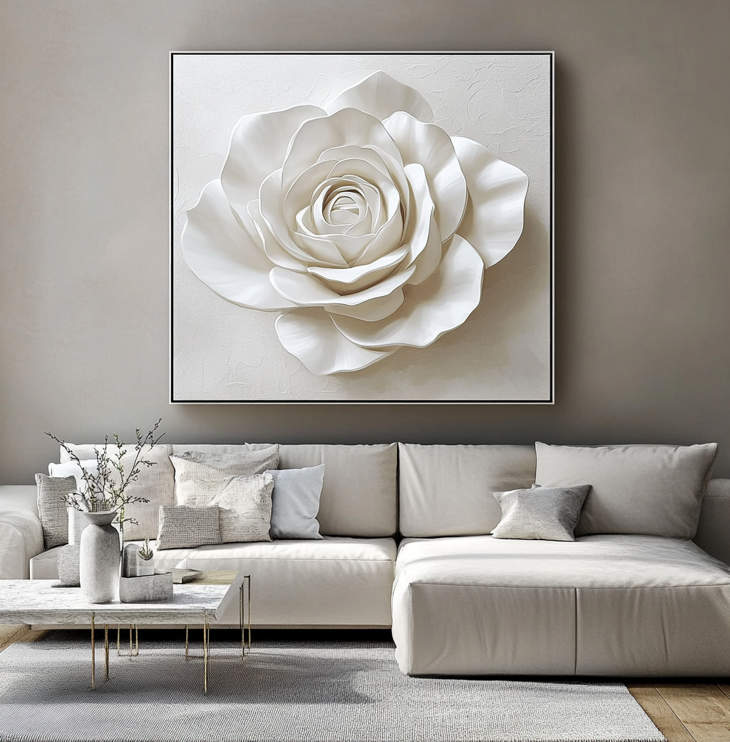 Rosa Bianca Sbocciata