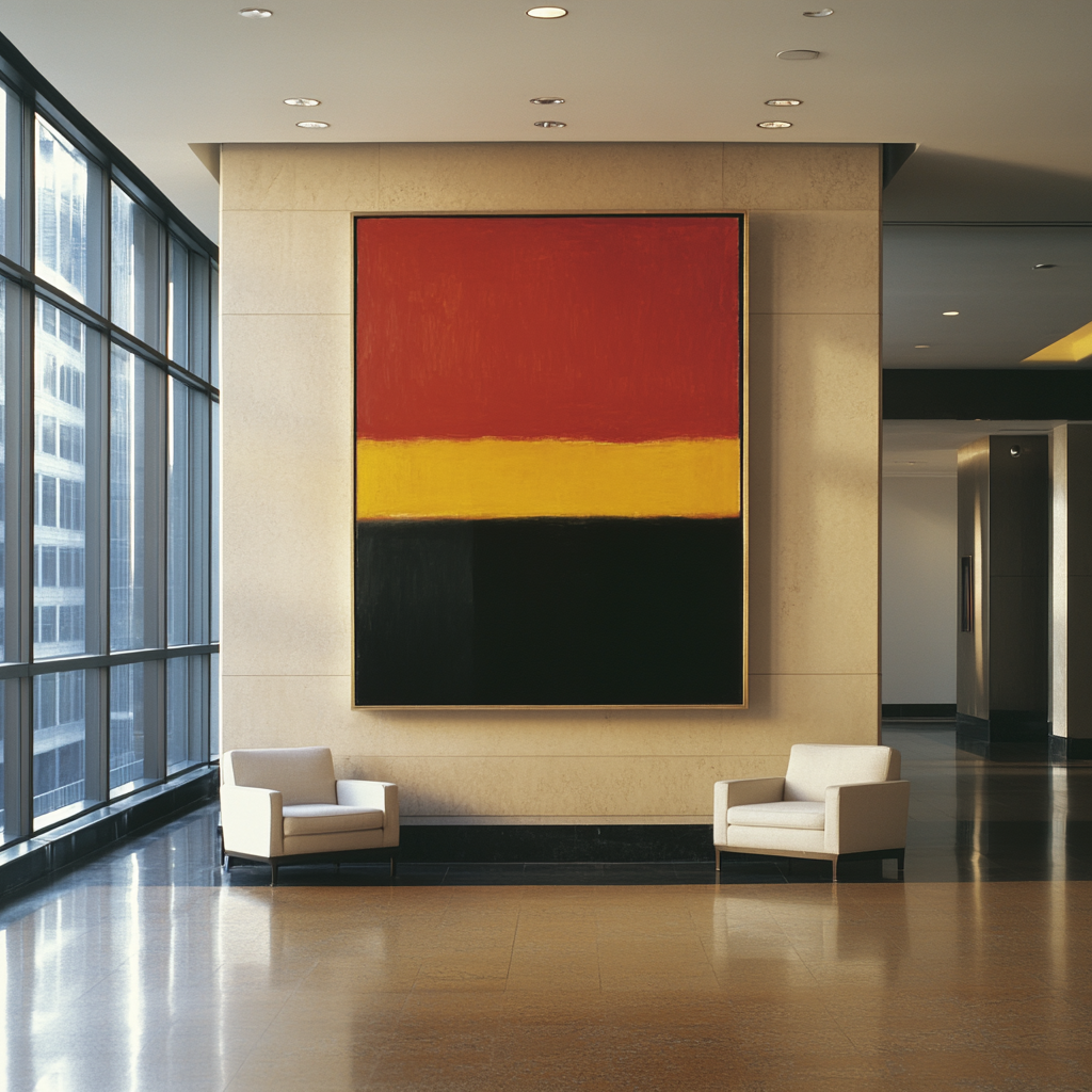 Yellow, red, black division