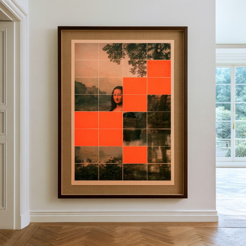 Frammento Arancione Contemporanea