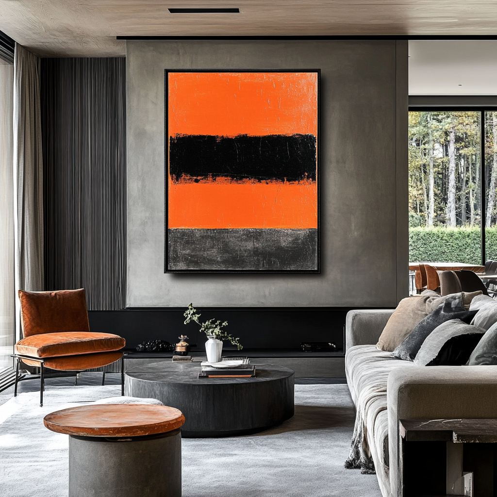 Fluo narancssárga és fekete