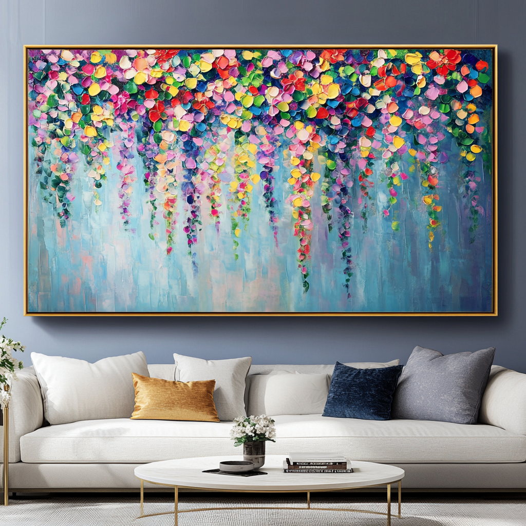 Fiori in Cascata Rossi