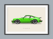 Porsche 911 930 - Vert clair