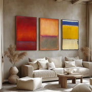 Mark Rothko, Set Red, Orange, Yellow