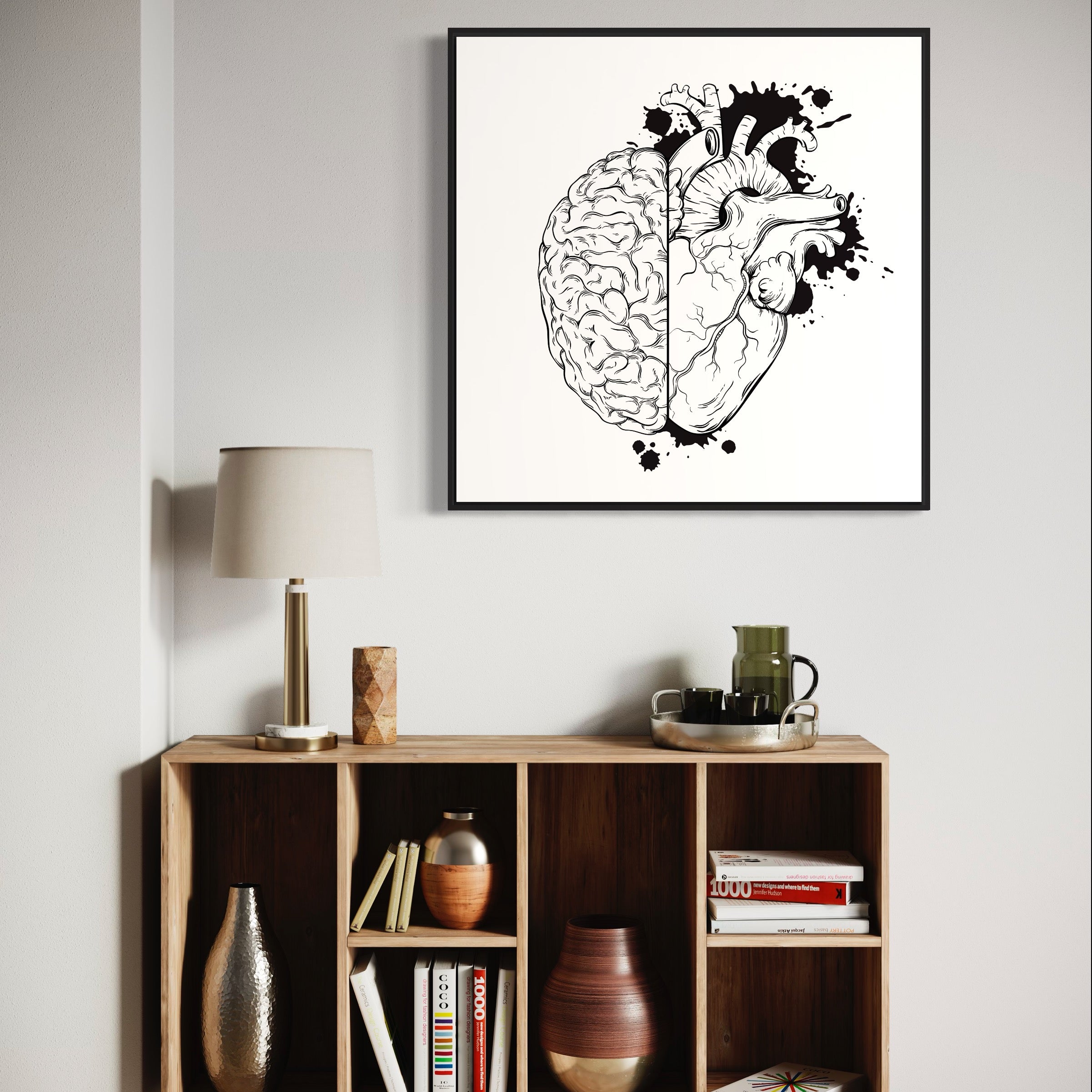 Moitié cerveau | Moitié coeur