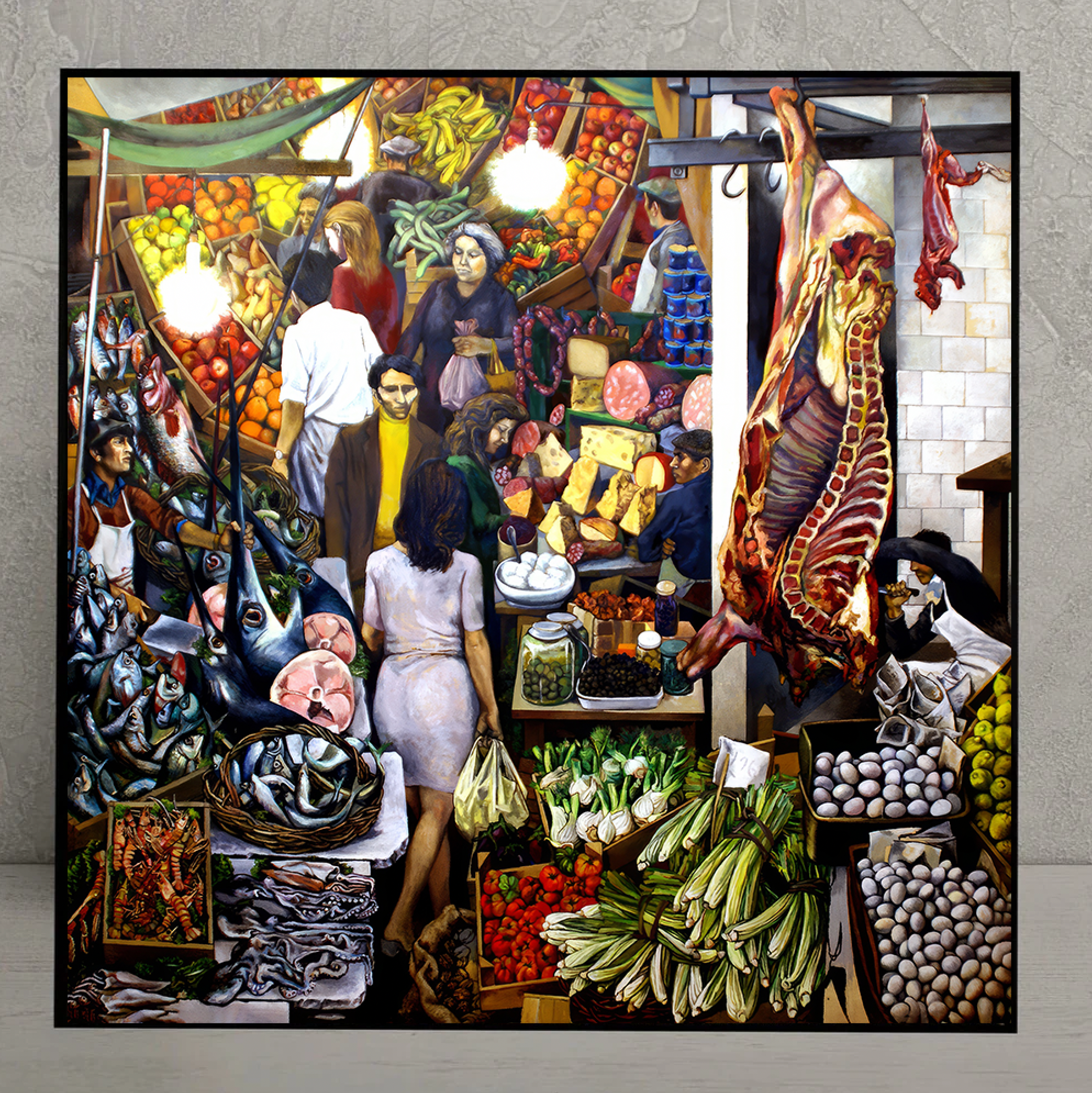 Renato Guttuso La Vucciria